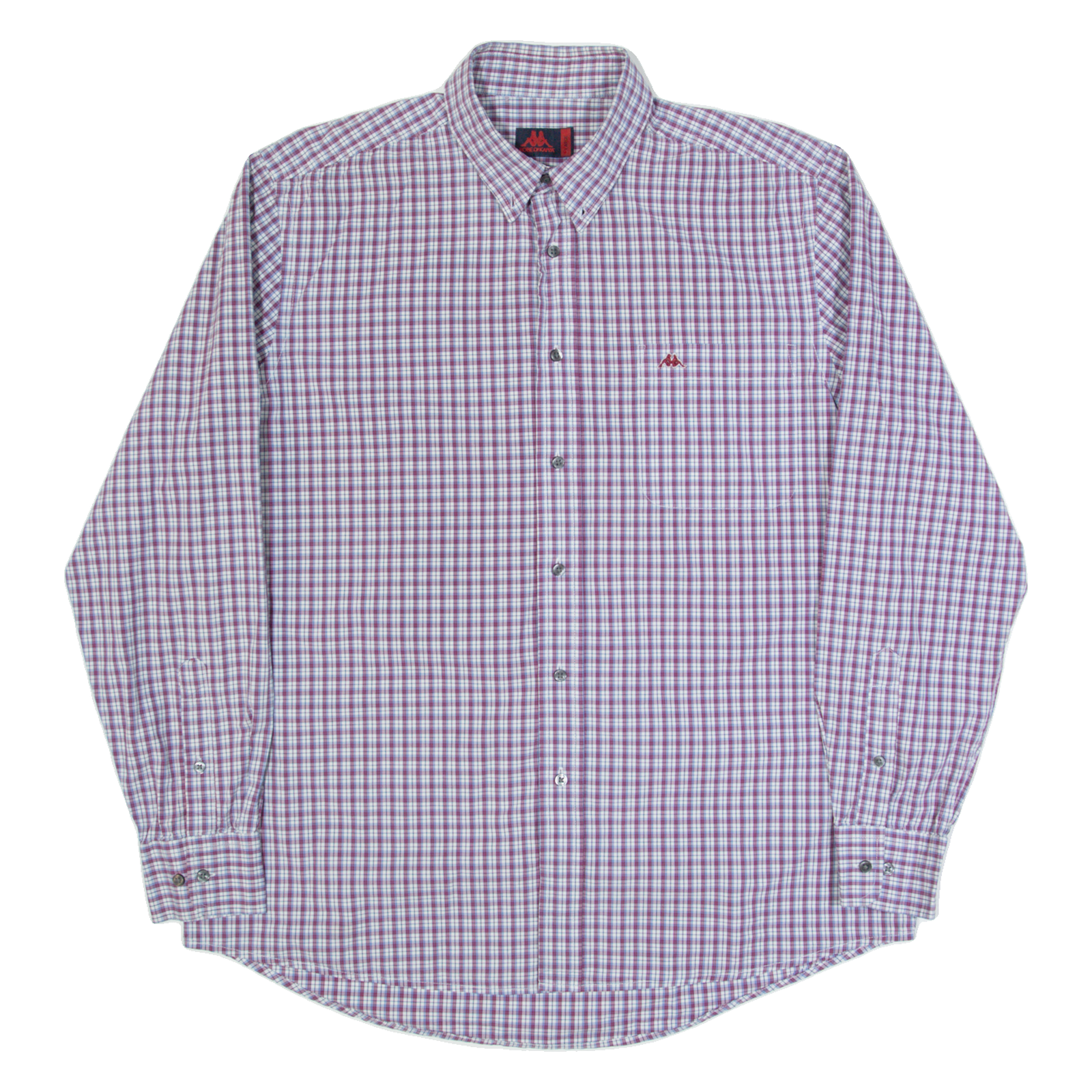 Buy KAPPA ROBE DI Mens Shirt Blue Check Long Sleeve L Refurbished - $28.59 KAPPA ROBE DI Mens Shirt Blue Check Long Sleeve L Refurbished - N/A refurbished available on Cerqular