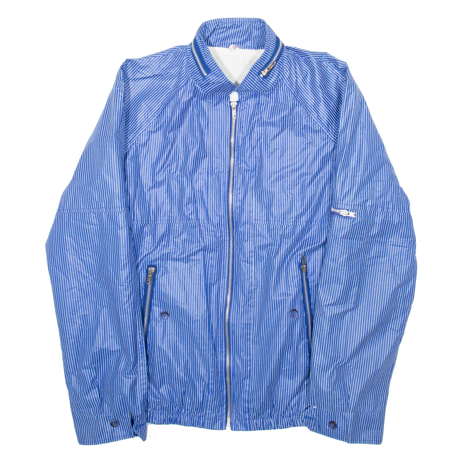 Buy Mens Shell Jacket Blue Striped M Refurbished - $36.39 Mens Shell Jacket Blue Striped M Refurbished - N/A refurbished available on Cerqular