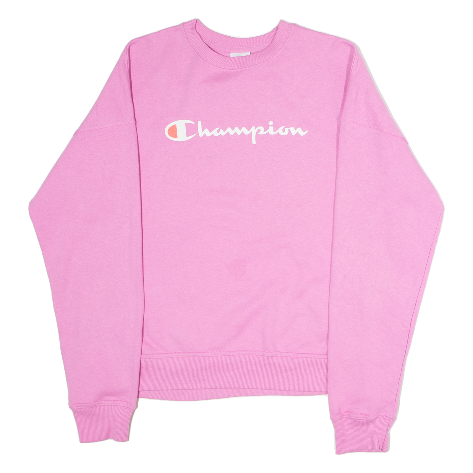 CHAMPION Mens Sweatshirt Pink Crew Neck M Refurbished - N/A refurbished available on Cerqular