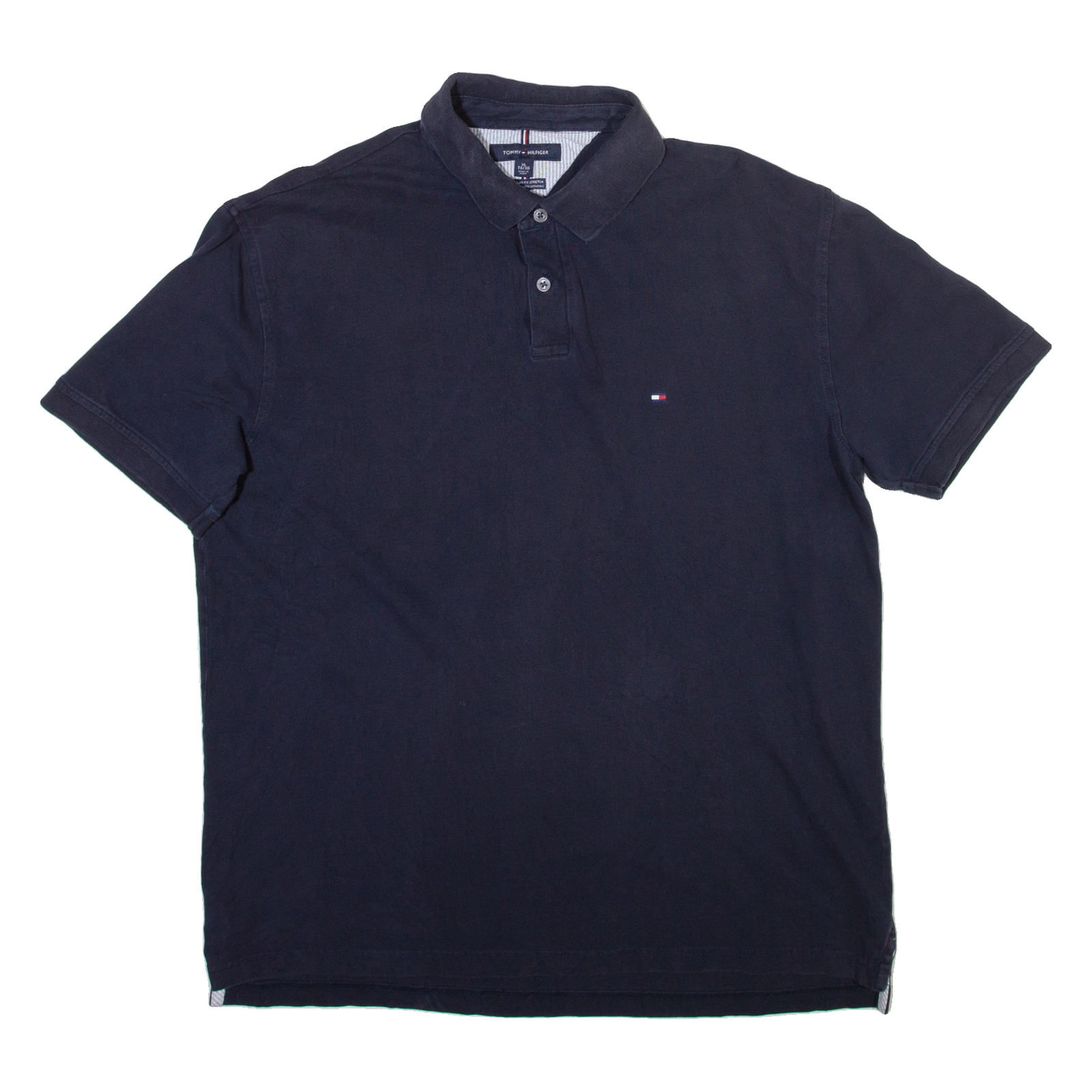 TOMMY HILFIGER Mens Polo Shirt Blue XL Refurbished - N/A refurbished available on Cerqular