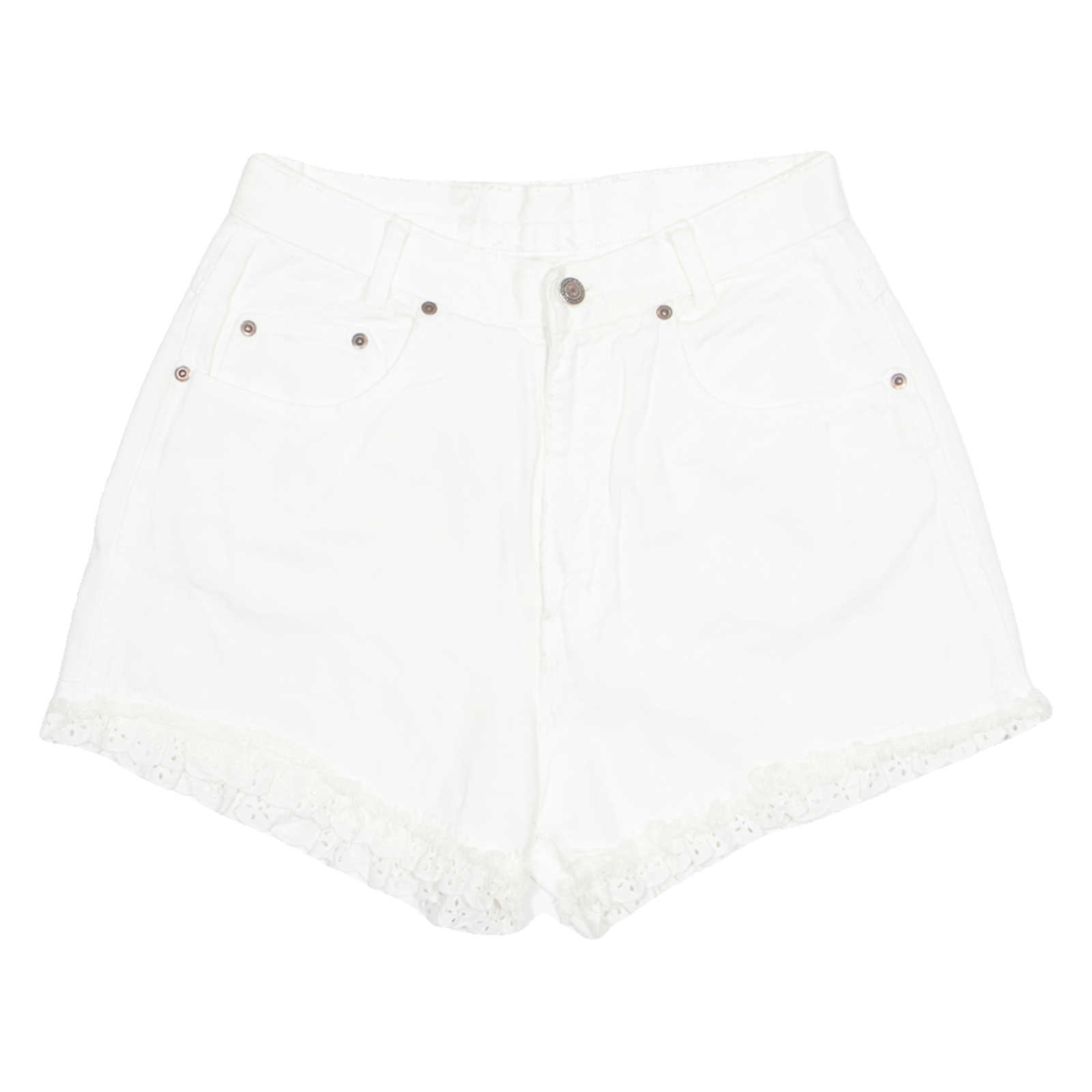 Buy Womens Denim Shorts White Relaxed M W29 Refurbished - $16.89 Womens Denim Shorts White Relaxed M W29 Refurbished - N/A refurbished available on Cerqular