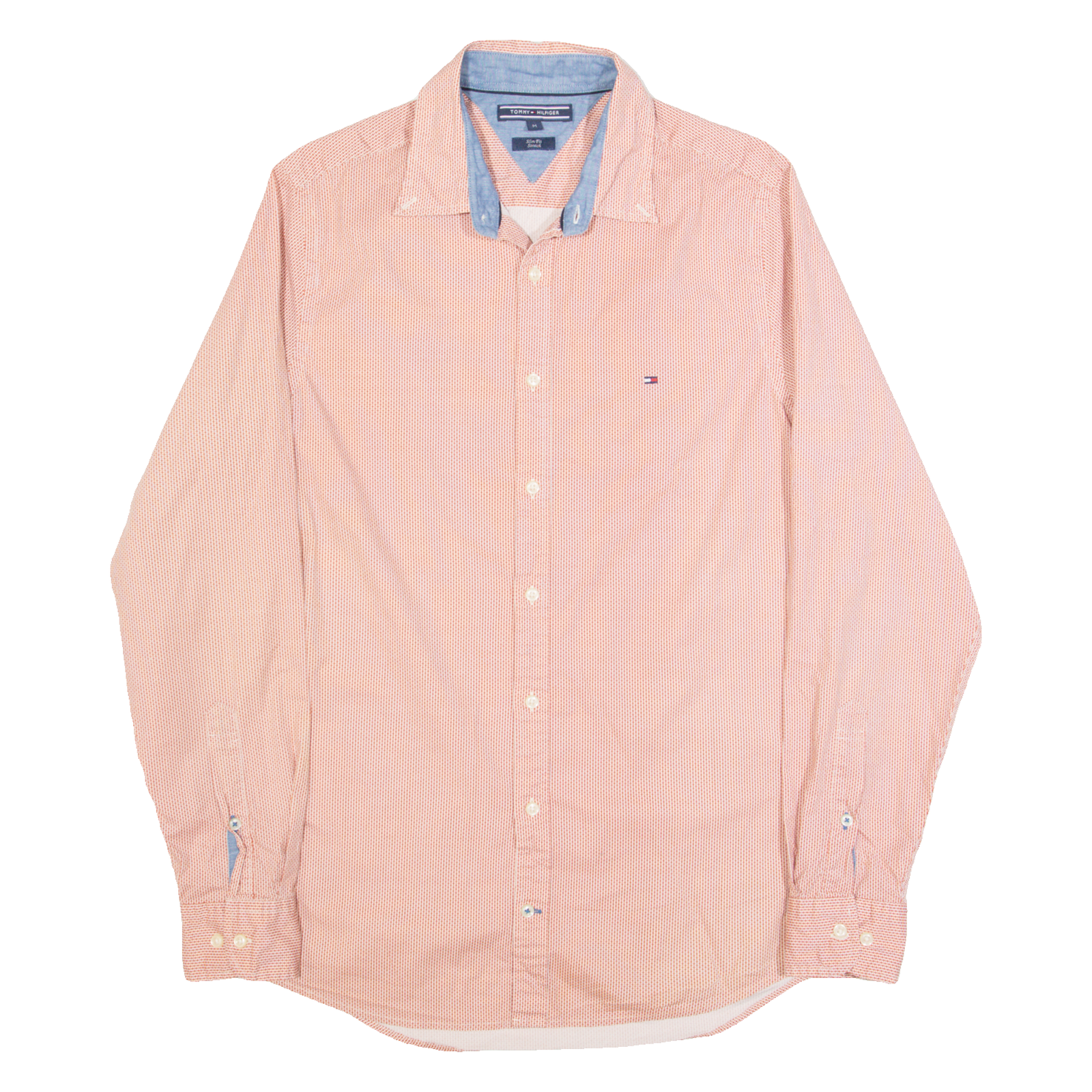 Buy TOMMY HILFIGER Slim Fit Mens Shirt Red Check Long Sleeve M Refurbished - $31.19 TOMMY HILFIGER Slim Fit Mens Shirt Red Check Long Sleeve M Refurbished - N/A refurbished available on Cerqular