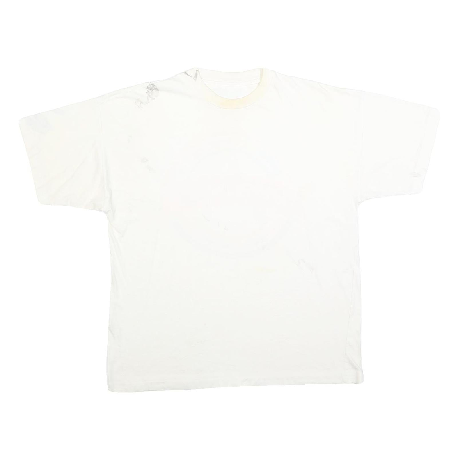 Mens White Carlos'n Charlie's Graphic T-Shirt L Short Sleeve Crew Neck Cotton Refurbished - N/A refurbished available on Cerqular