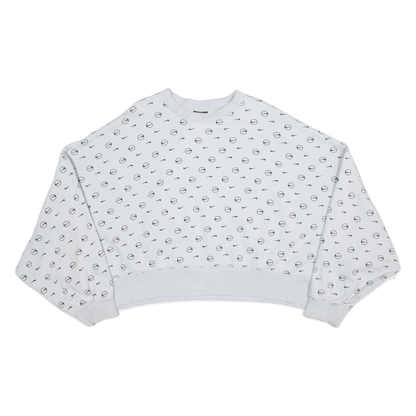 NIKE Womens Sweatshirt White 2XL Refurbished - N/A refurbished available on Cerqular