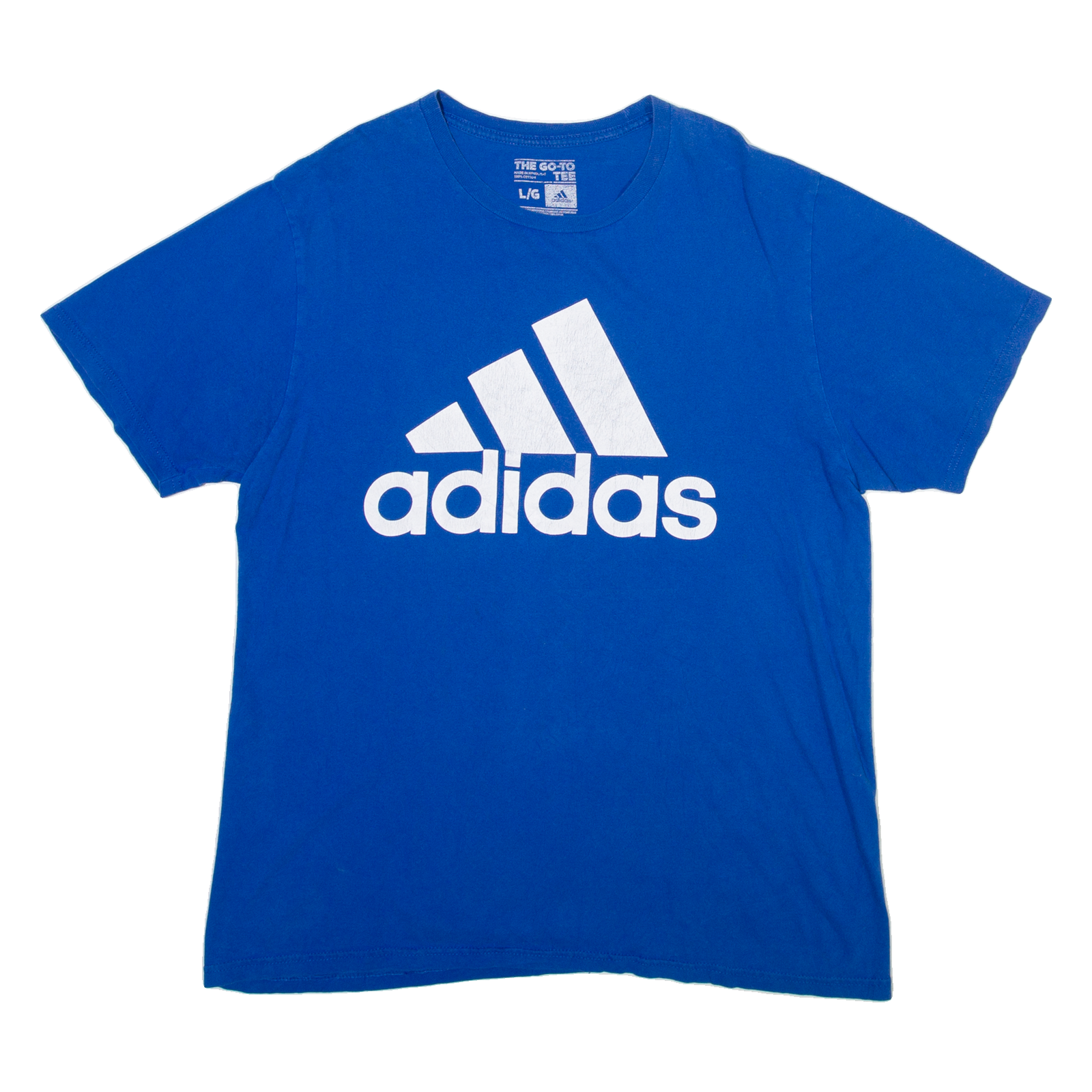 ADIDAS Mens T-Shirt Blue L Refurbished - N/A refurbished available on Cerqular