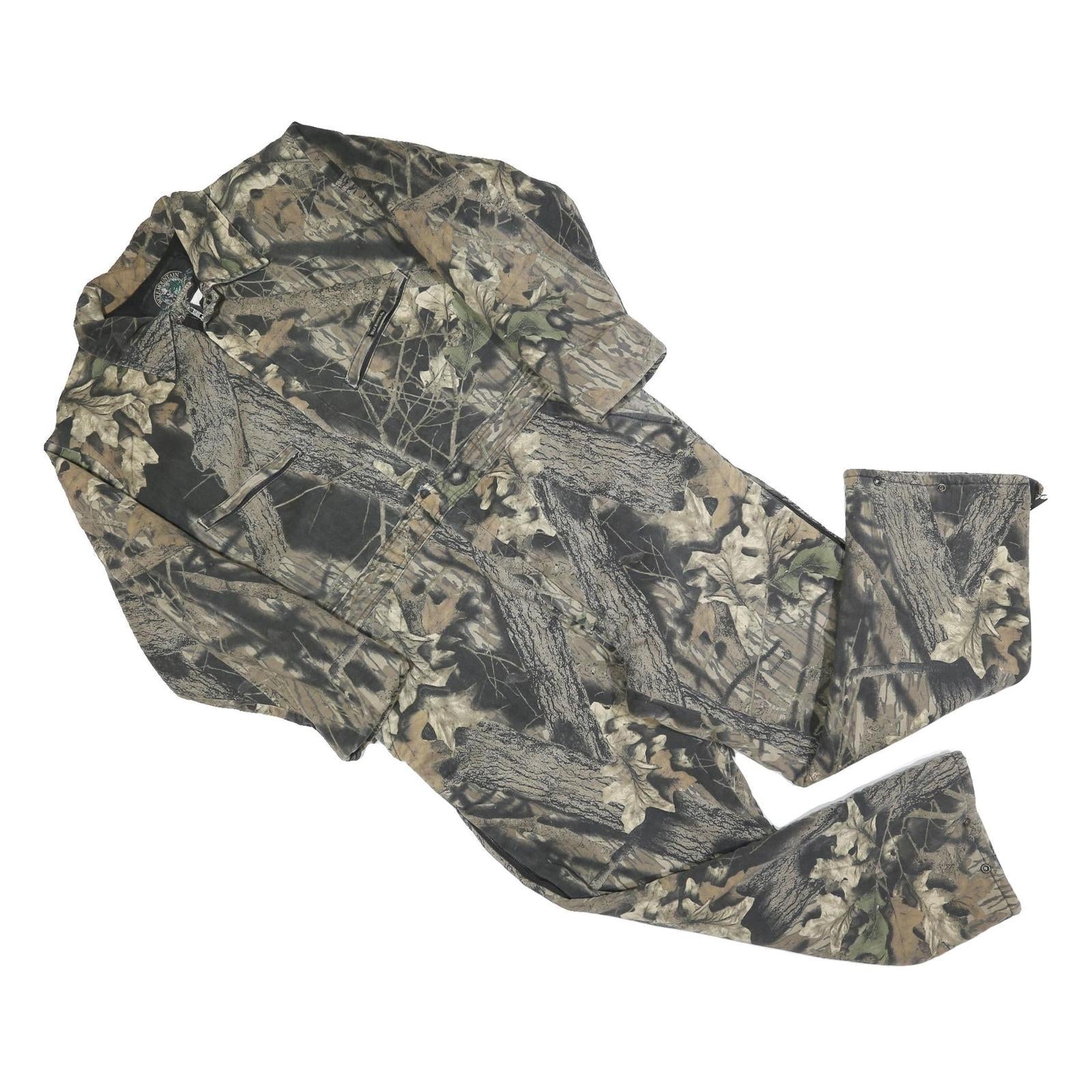 WOLF MOUNTAIN Mens Camouflage Dungarees Regular Fit Polyester Blend L W40 L28 Refurbished - N/A refurbished available on Cerqular