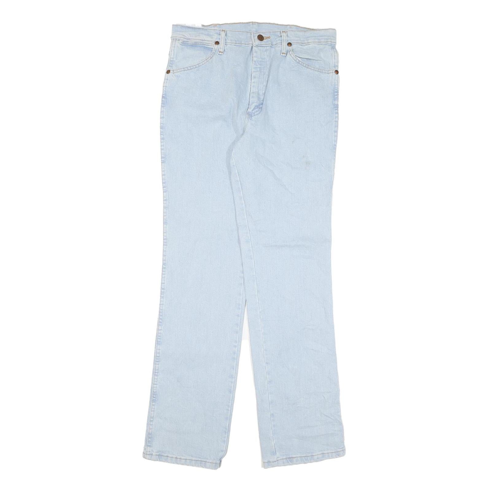 Buy WRANGLER Mens Regular Fit Straight Leg Denim Light Blue W31 L32 Classic Zip Refurbished - $29.89 WRANGLER Mens Regular Fit Straight Leg Denim Light Blue W31 L32 Classic Zip Refurbished - N/A refurbished available on Cerqular