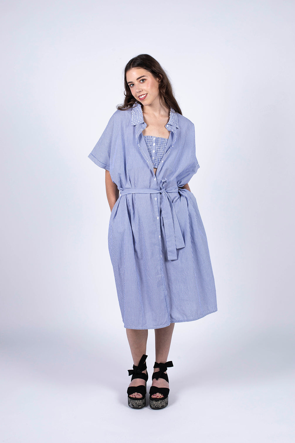 Robe Glam Bleue | Taille: Taille unique Refurbished - N/A (I could not find a known brand with this name. If refurbished available on Cerqular