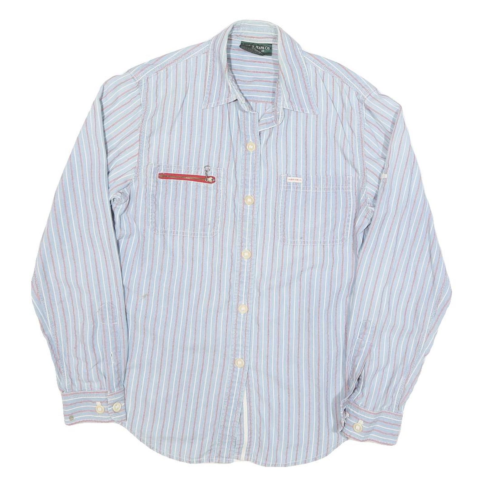 Buy LAUREN RALPH LAUREN Womens Blue & Red Striped Shirt S Cotton Blend Casual Refurbished - $41.59 LAUREN RALPH LAUREN Womens Blue & Red Striped Shirt S Cotton Blend Casual Refurbished - N/A refurbished available on Cerqular