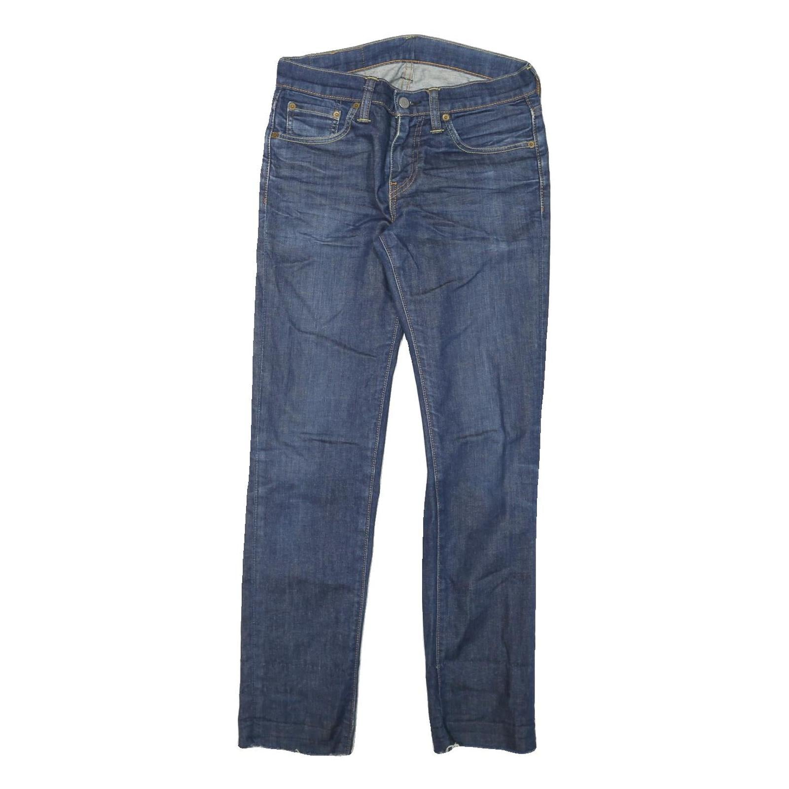 LEVI'S 511 Mens Slim Blue Denim Slim Jeans W29 L29 Zip Classic Fit Refurbished - N/A refurbished available on Cerqular