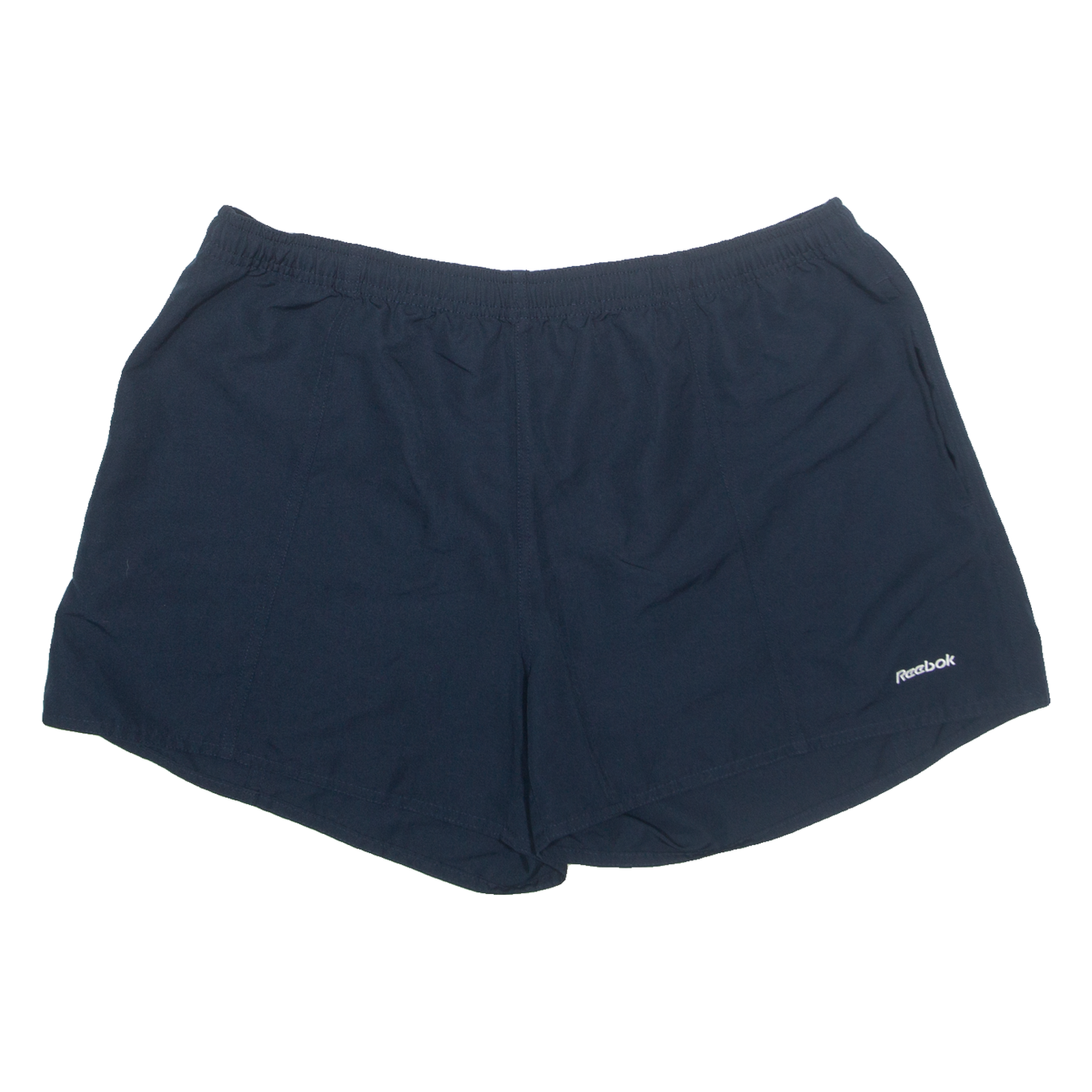 REEBOK Womens Sports Shorts Blue UK 16 W32 Refurbished - N/A refurbished available on Cerqular