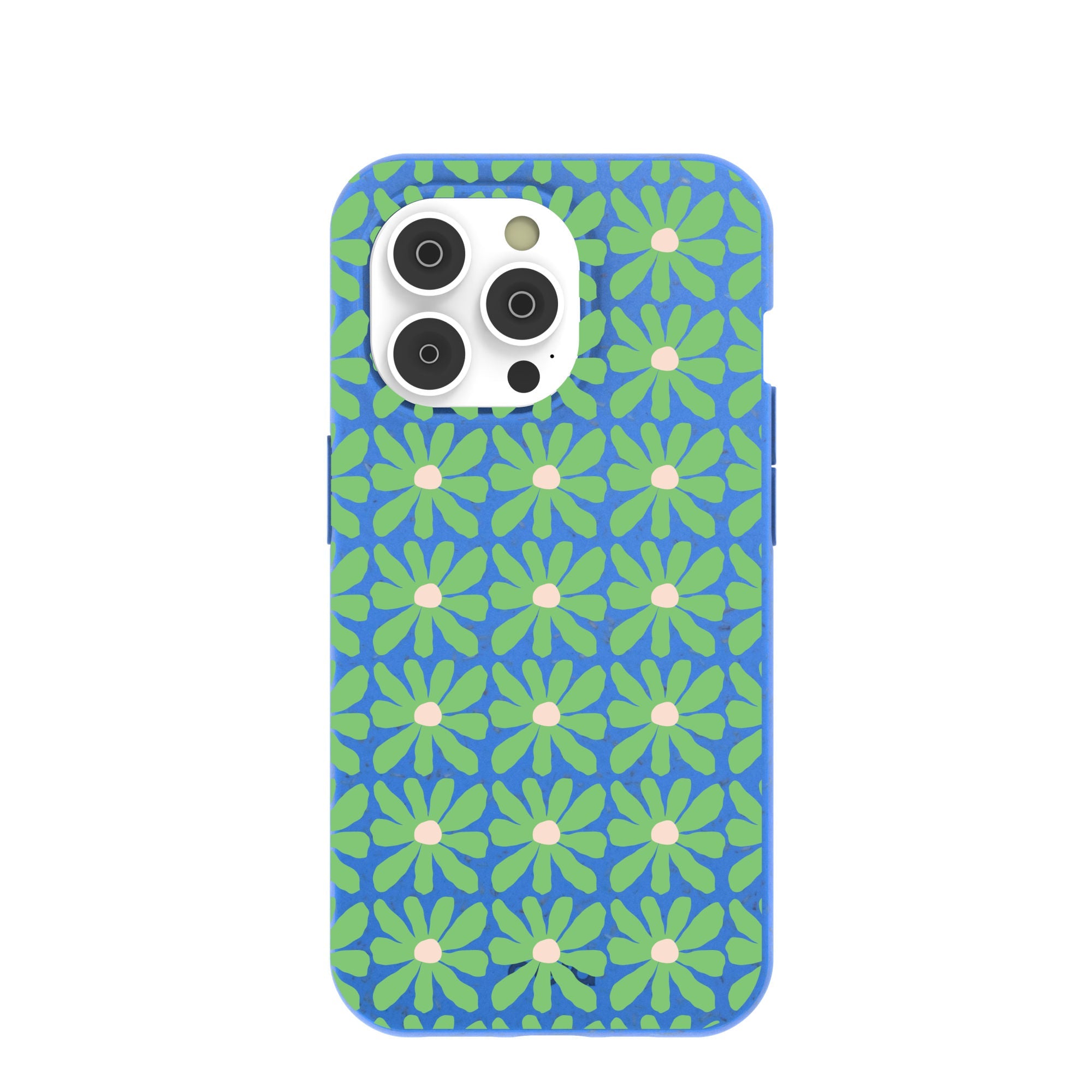Buy Electric Blue Flower Child iPhone 14 Pro Case Refurbished - $65.00 Electric Blue Flower Child iPhone 14 Pro Case Refurbished - Pela Case refurbished available on Cerqular