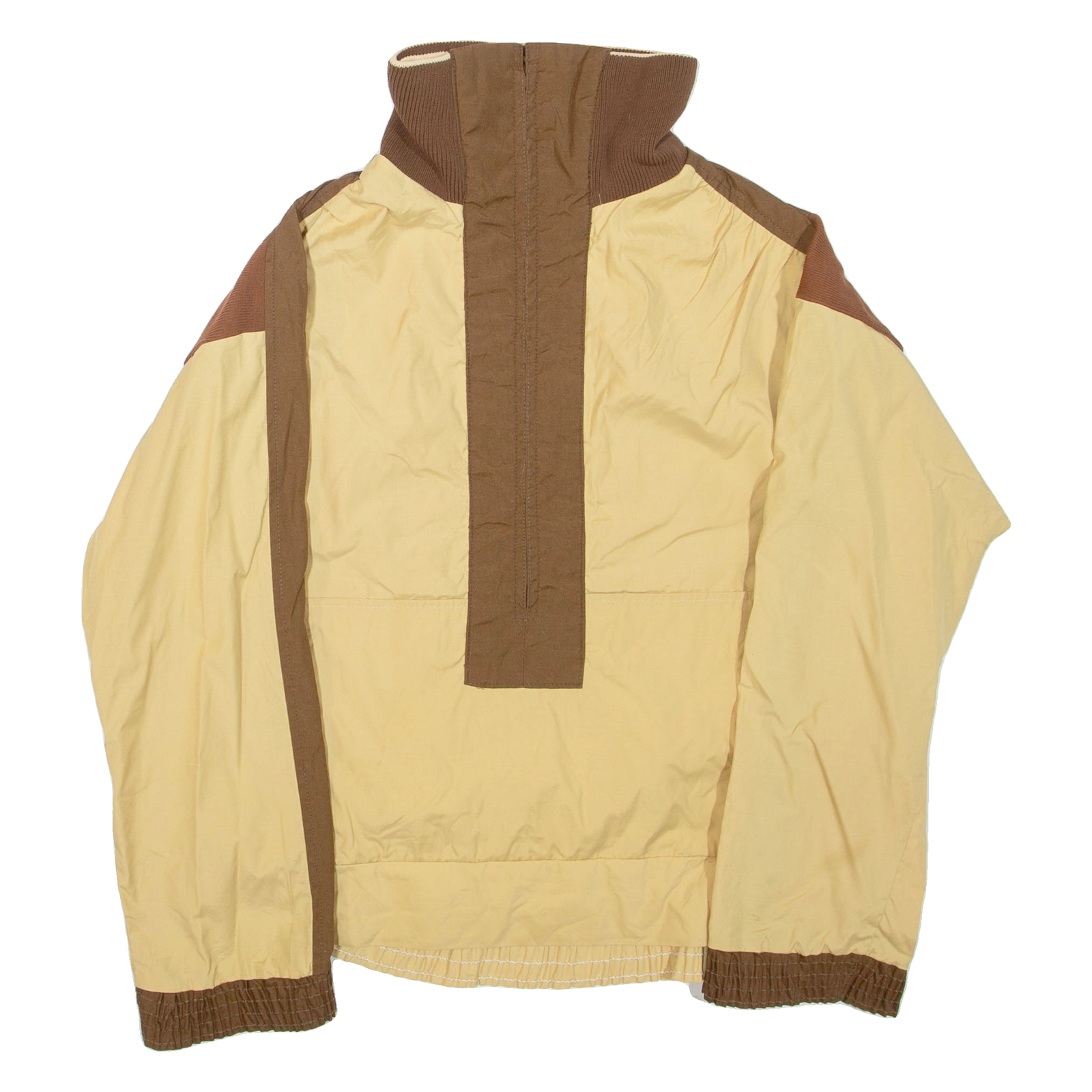 KELTY Mens Pullover Jacket Brown Colourblock L Refurbished - N/A refurbished available on Cerqular