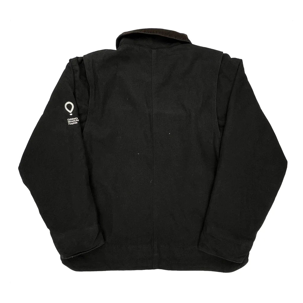 Dri-Duck Jacket - XL Black Cotton Refurbished - Thrifted (note: this is a term often used to describe second- refurbished available on Cerqular