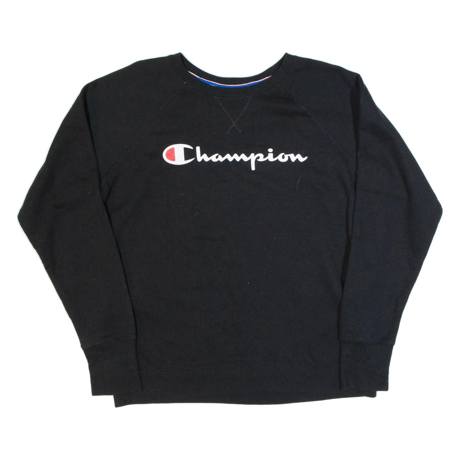 CHAMPION Mens Sweatshirt Black L Refurbished - N/A refurbished available on Cerqular