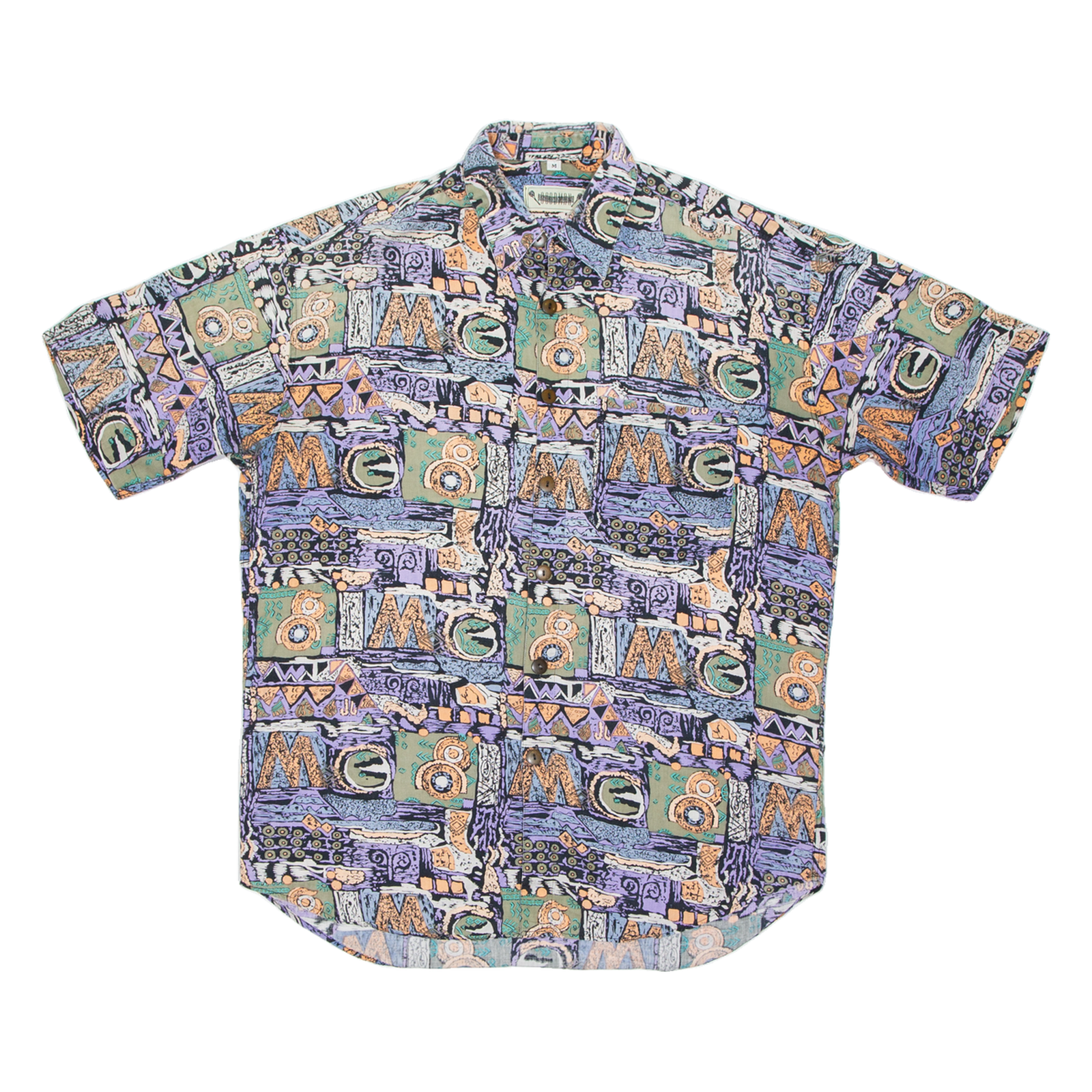Buy Mens Shirt Purple Crazy Pattern M Refurbished - $18.19 Mens Shirt Purple Crazy Pattern M Refurbished - N/A refurbished available on Cerqular