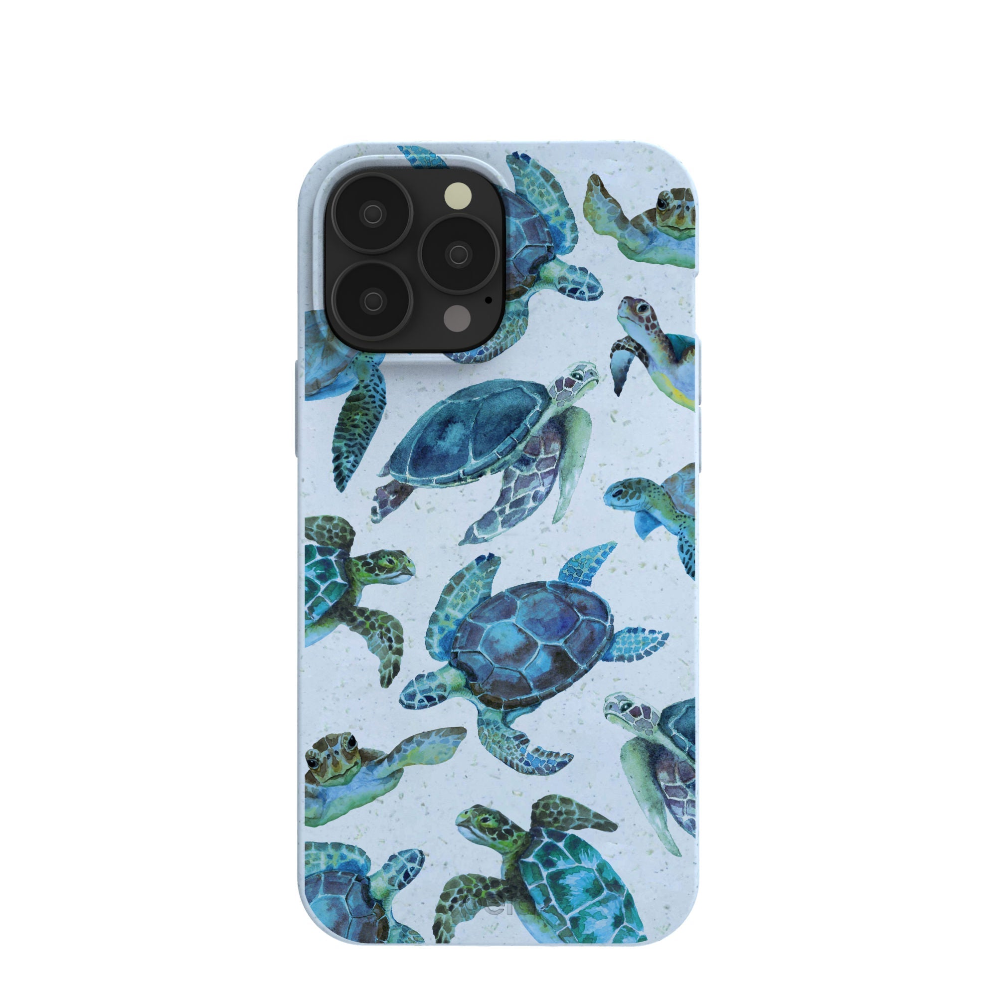 Powder Blue Underwater iPhone 13 Pro Max Case Refurbished - Pela Case refurbished available on Cerqular