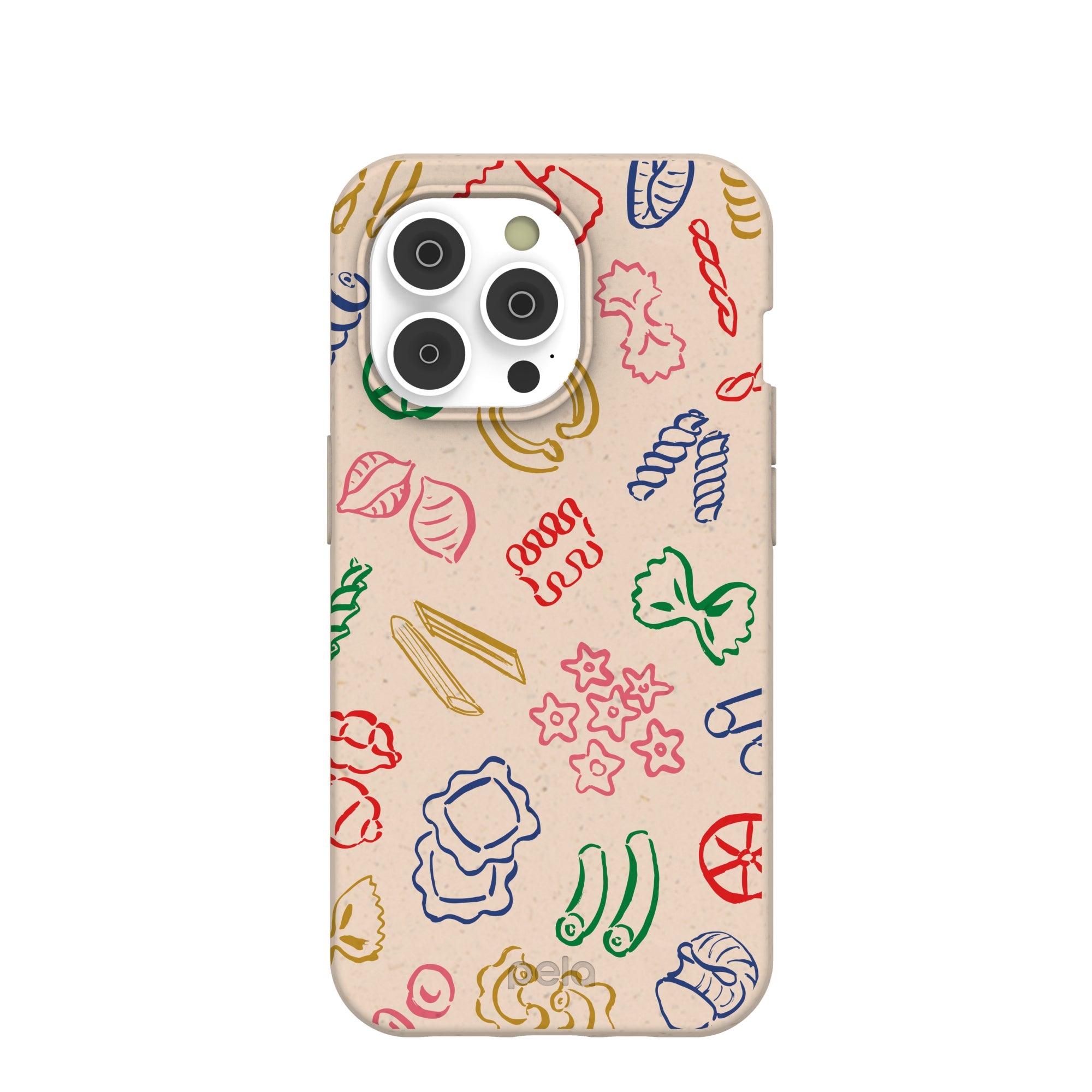 Seashell Carbs iPhone 14 Pro Case Refurbished - Pela Case refurbished available on Cerqular