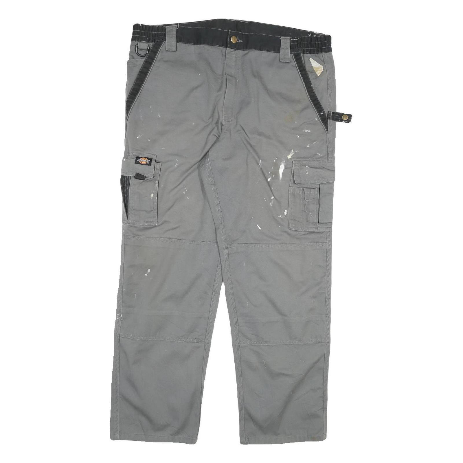 Buy DICKIES Mens Grey Straight Twill Workwear Relaxed Cargo Trousers W40 L30 Refurbished - $29.90 DICKIES Mens Grey Straight Twill Workwear Relaxed Cargo Trousers W40 L30 Refurbished - N/A refurbished available on Cerqular