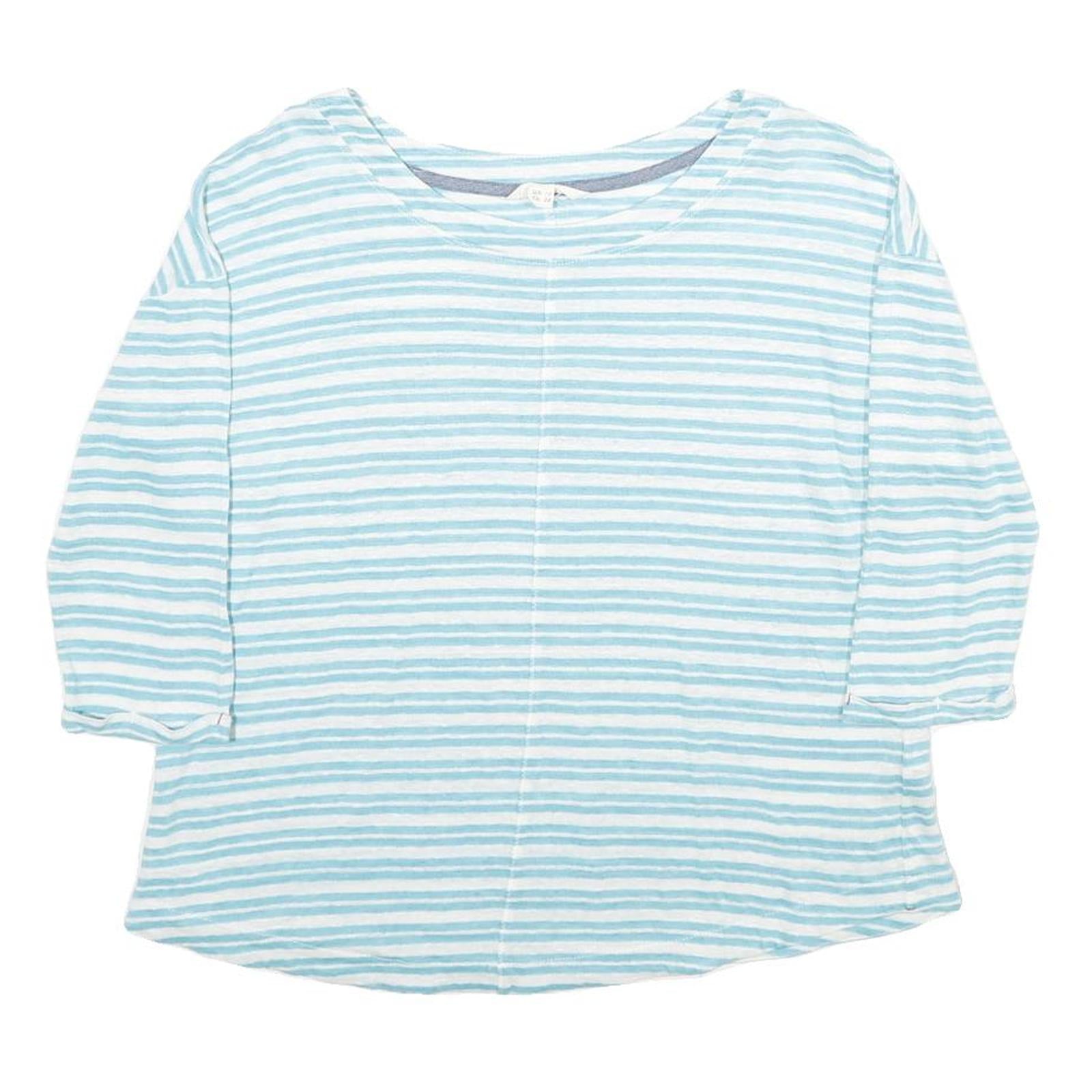 Buy WHITE STUFF Womens Blue & White Striped Basic Top 3/4 Sleeve Round Neck UK 10 Refurbished - $25.99 WHITE STUFF Womens Blue & White Striped Basic Top 3/4 Sleeve Round Neck UK 10 Refurbished - N/A refurbished available on Cerqular