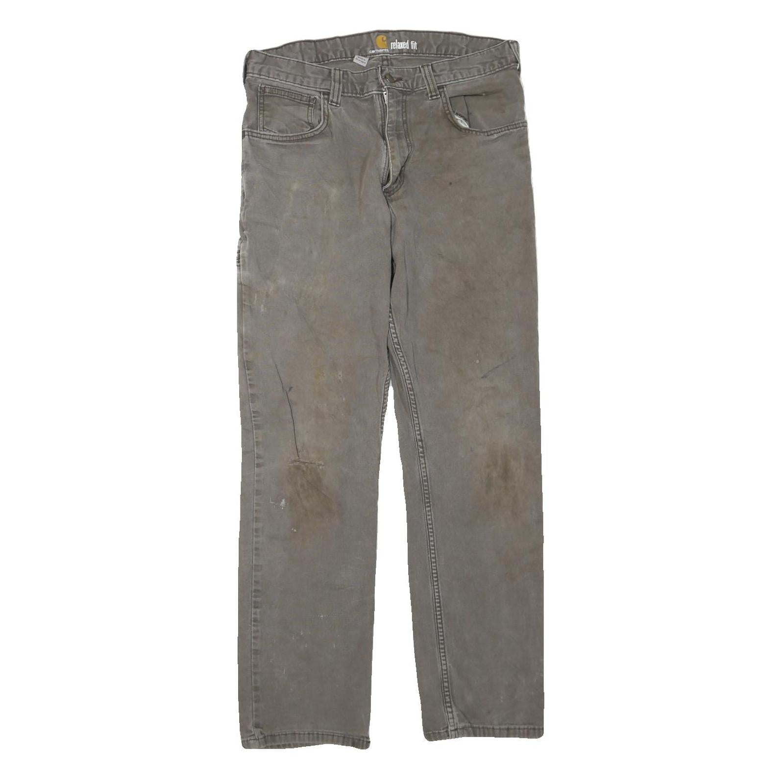 Buy CARHARTT Mens Jeans Grey Regular Straight Denim W32 L29 Workwear Durable Refurbished - $49.39 CARHARTT Mens Jeans Grey Regular Straight Denim W32 L29 Workwear Durable Refurbished - N/A refurbished available on Cerqular
