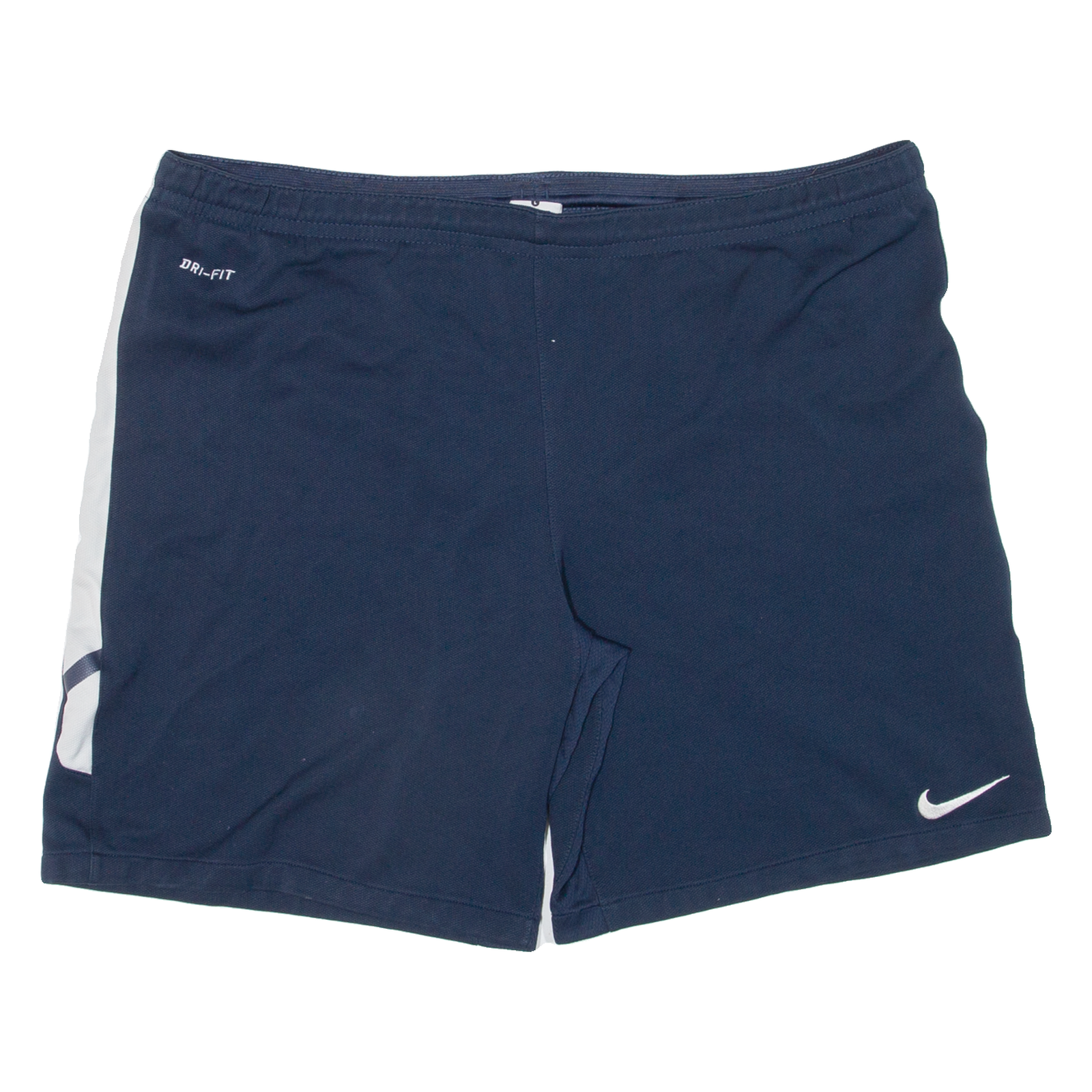 NIKE Womens Sports Shorts Blue Relaxed L W40 Refurbished - N/A refurbished available on Cerqular