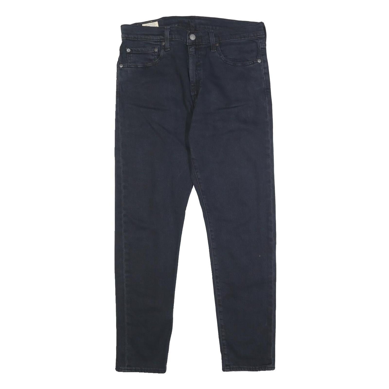 LEVI'S 512 Mens Jeans Blue Slim Skinny Denim W33 L30 Cotton Blend Zip Refurbished - N/A refurbished available on Cerqular