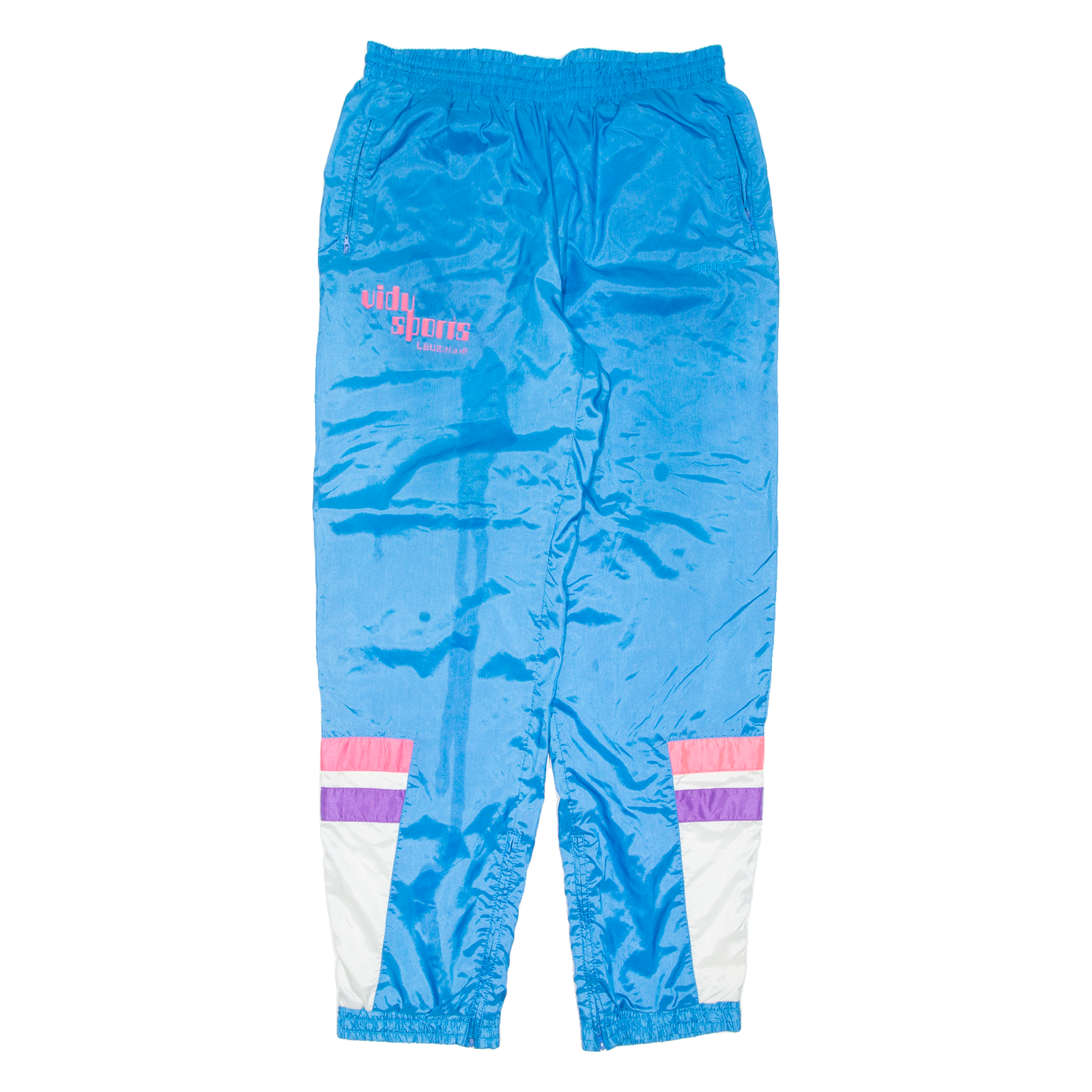Womens Track Pants Blue Wide-Leg L W30 L33 Refurbished - N/A refurbished available on Cerqular