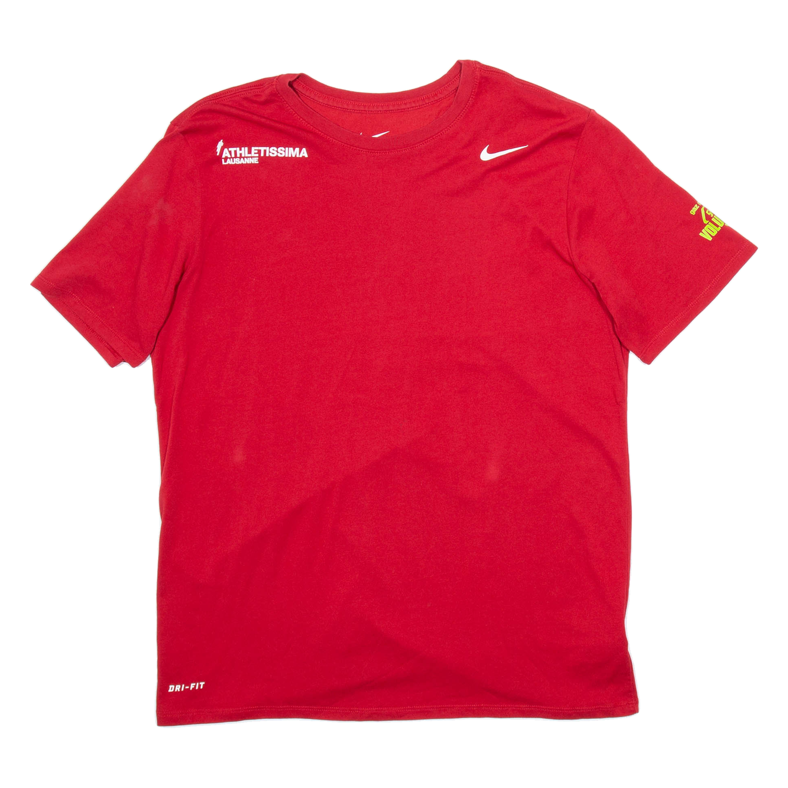 NIKE Mens T-Shirt Red L Refurbished - N/A refurbished available on Cerqular