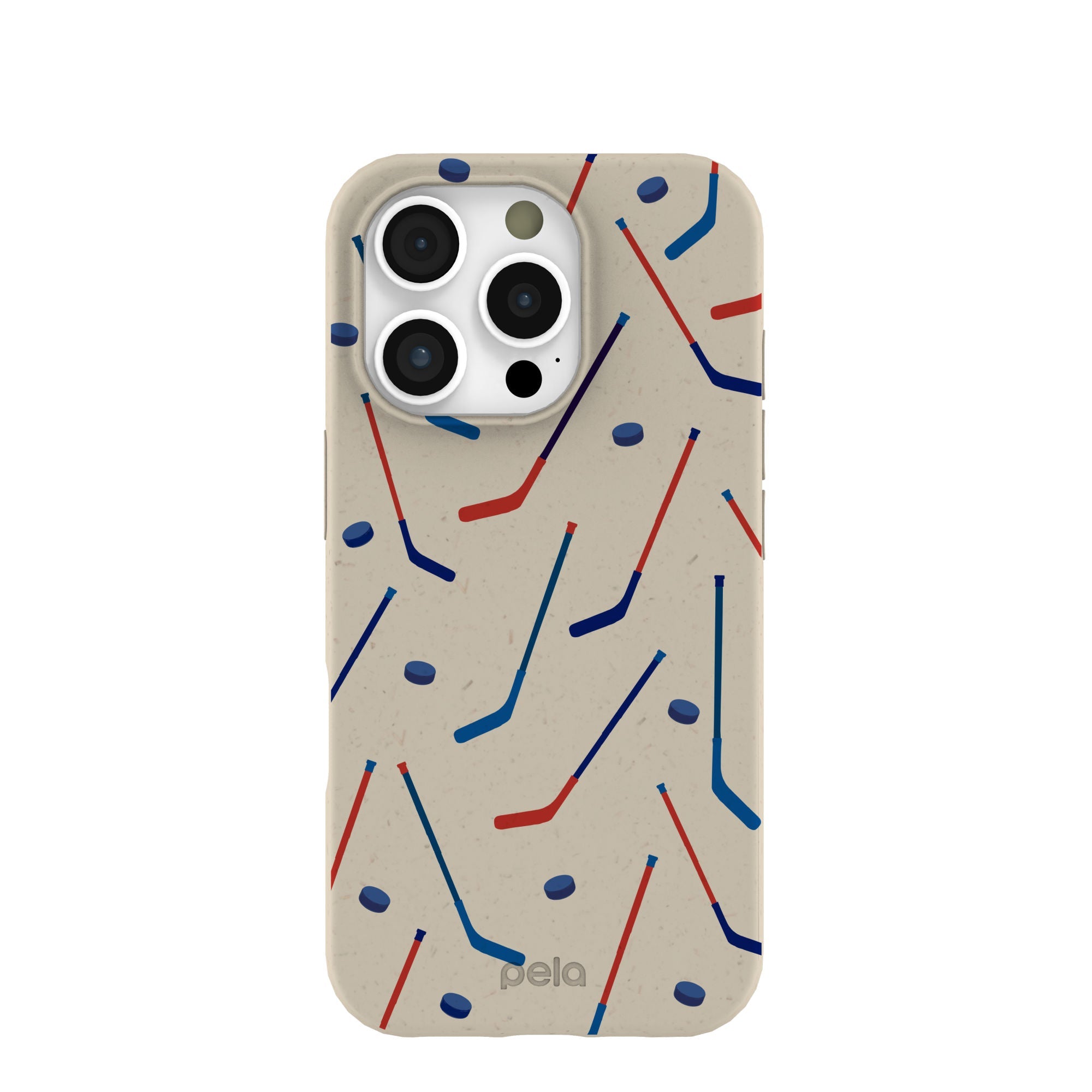 Buy London Fog Pucks and Sticks iPhone 16 Pro Case Refurbished - $65.00 London Fog Pucks and Sticks iPhone 16 Pro Case Refurbished - Pela Case refurbished available on Cerqular