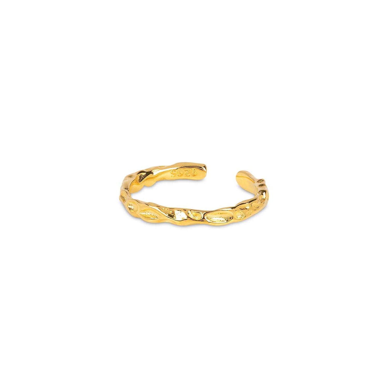 Petra Gold Stacking Ring (adjustable) Refurbished - Amadeus (This could refer to multiple things, such as the 1 refurbished available on Cerqular