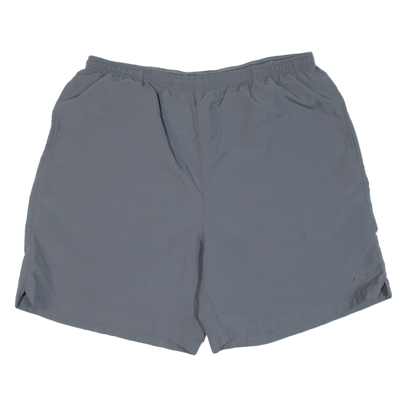NIKE Mens Sports Shorts Grey Relaxed XL W34 Refurbished - N/A refurbished available on Cerqular