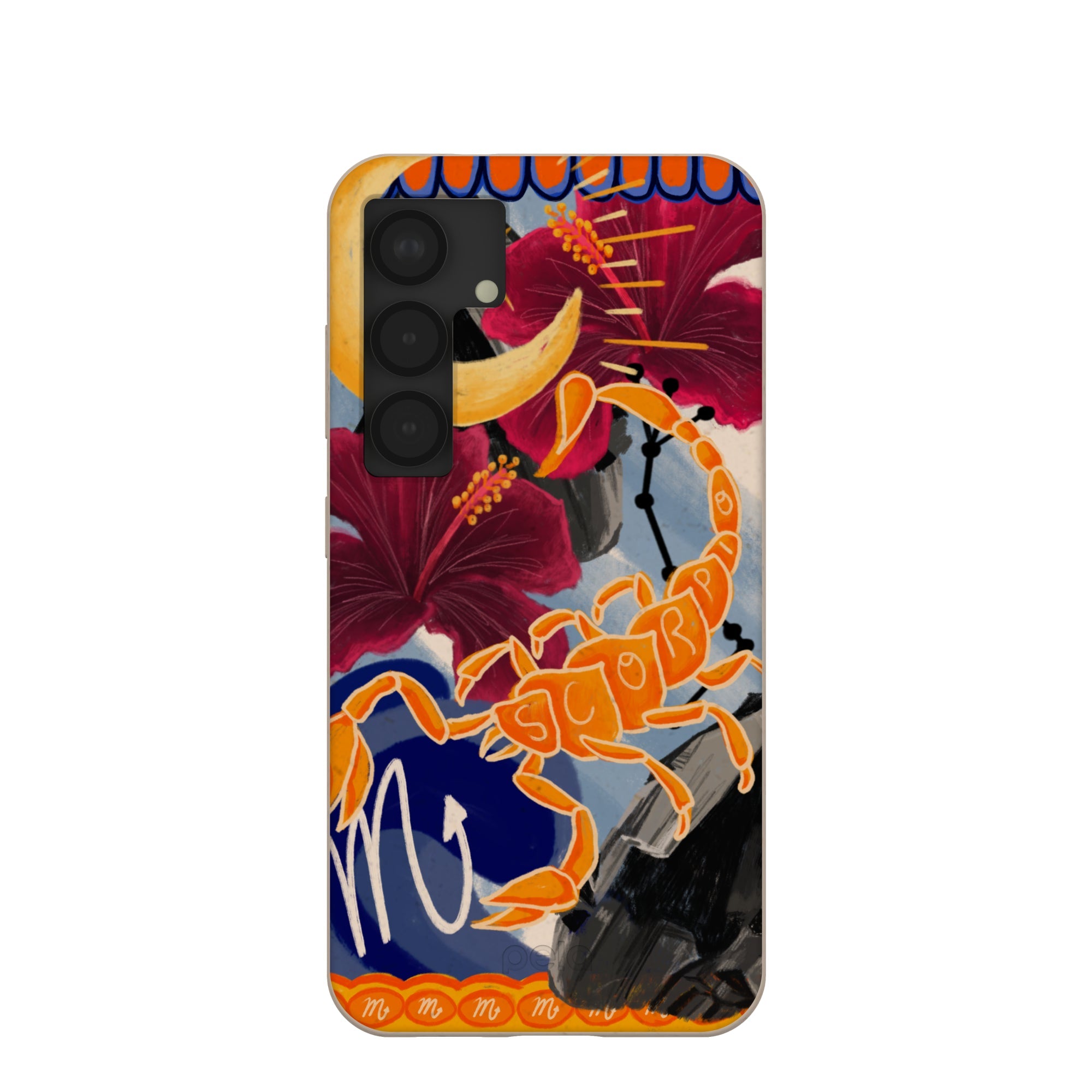 Seashell Scorpio Scorpion Samsung Galaxy S25 Case Refurbished - Pela Case refurbished available on Cerqular