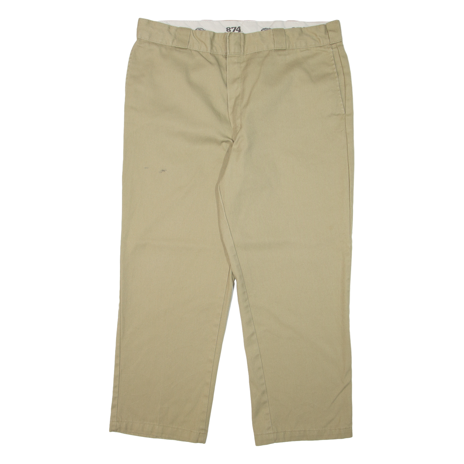 DICKIES 874 Workwear Mens Trousers Beige Regular Straight W36 L28 Refurbished - N/A refurbished available on Cerqular