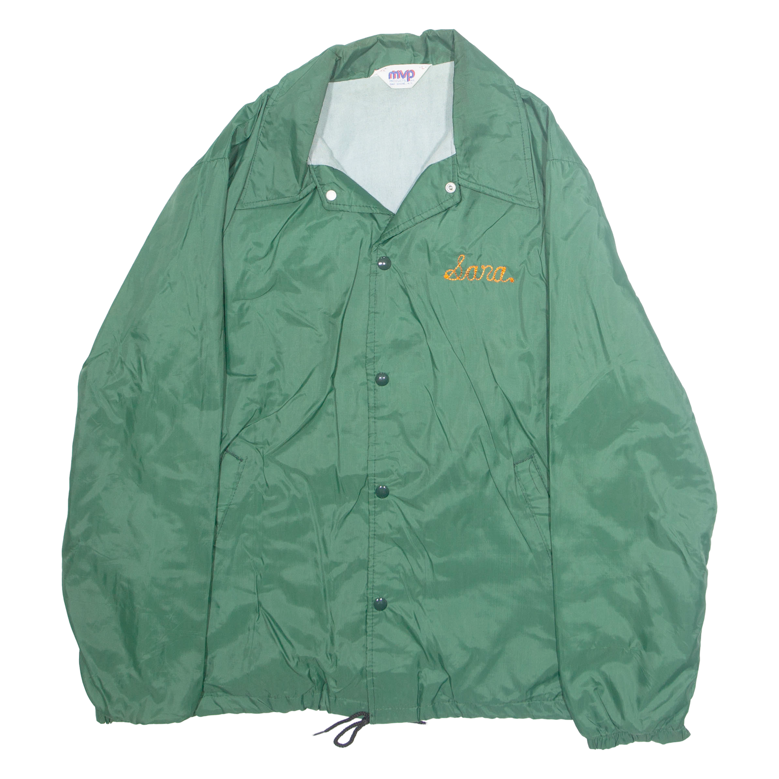 MVP Mens Shell Jacket Green Nylon USA L Refurbished - N/A refurbished available on Cerqular