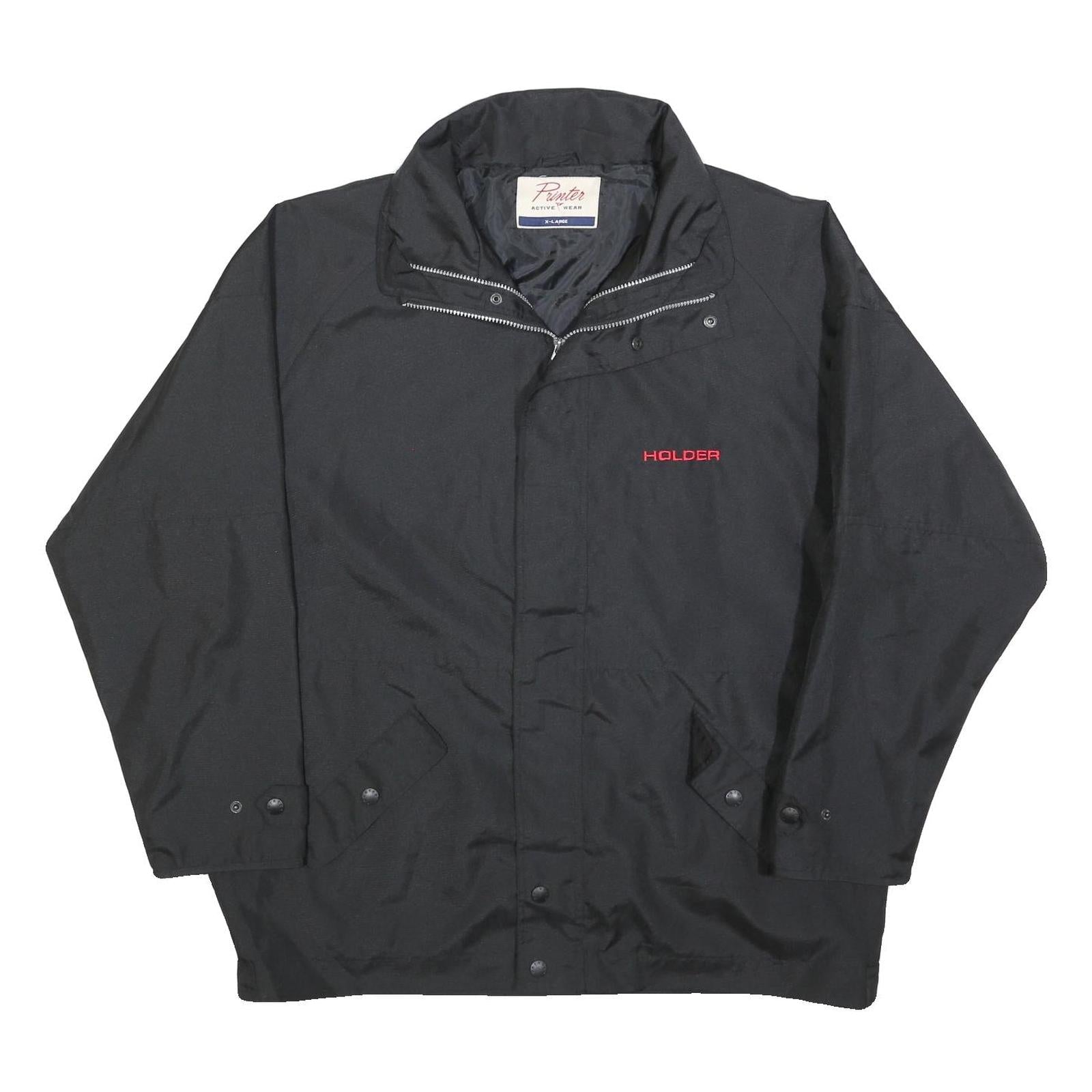 Buy PRINTER Mens Black Activewear Jacket XL Polyester Blend Plain Zip Casual Refurbished - $37.69 PRINTER Mens Black Activewear Jacket XL Polyester Blend Plain Zip Casual Refurbished - N/A refurbished available on Cerqular