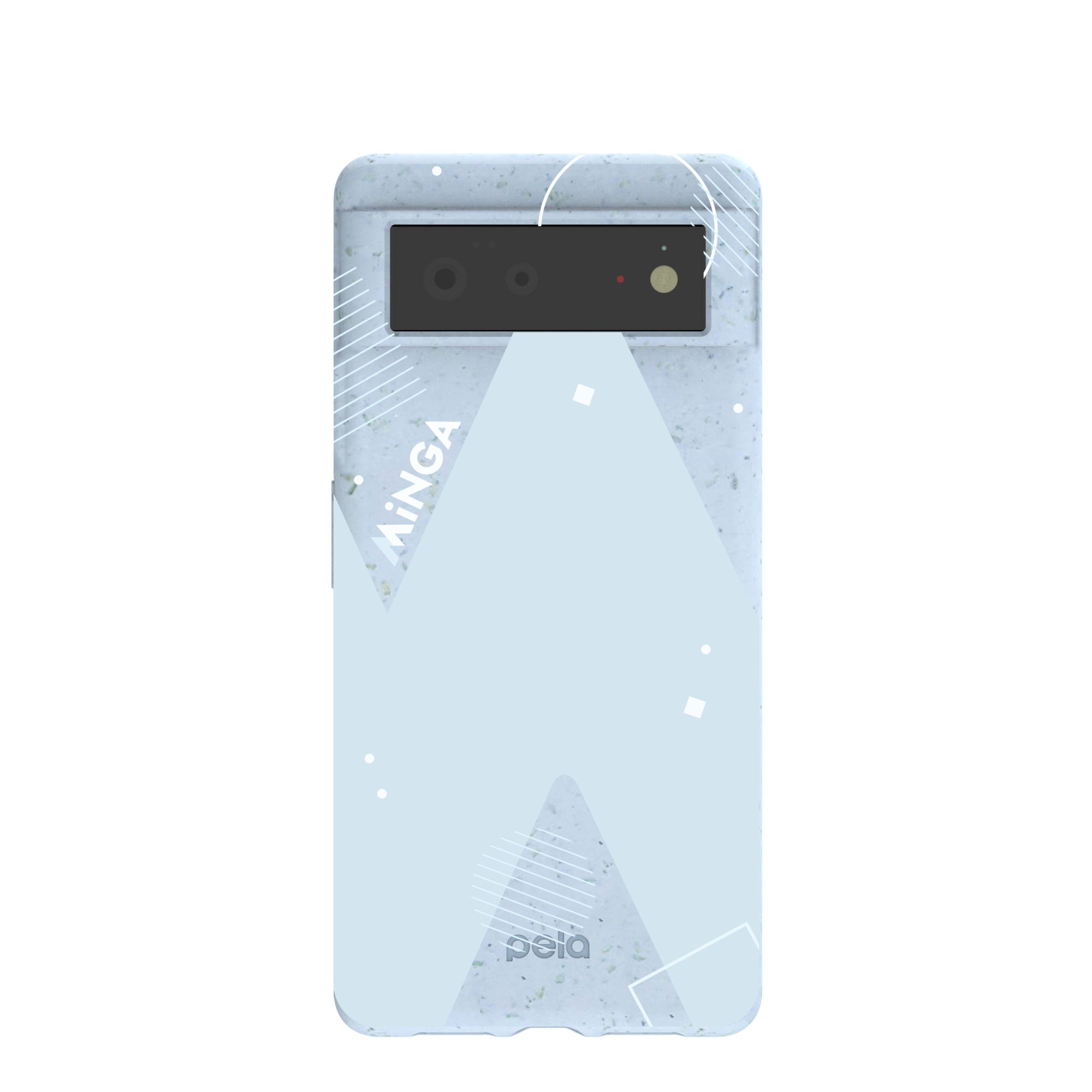 Powder Blue Minga Classic Google Pixel 6 Case Refurbished - Pela Case refurbished available on Cerqular