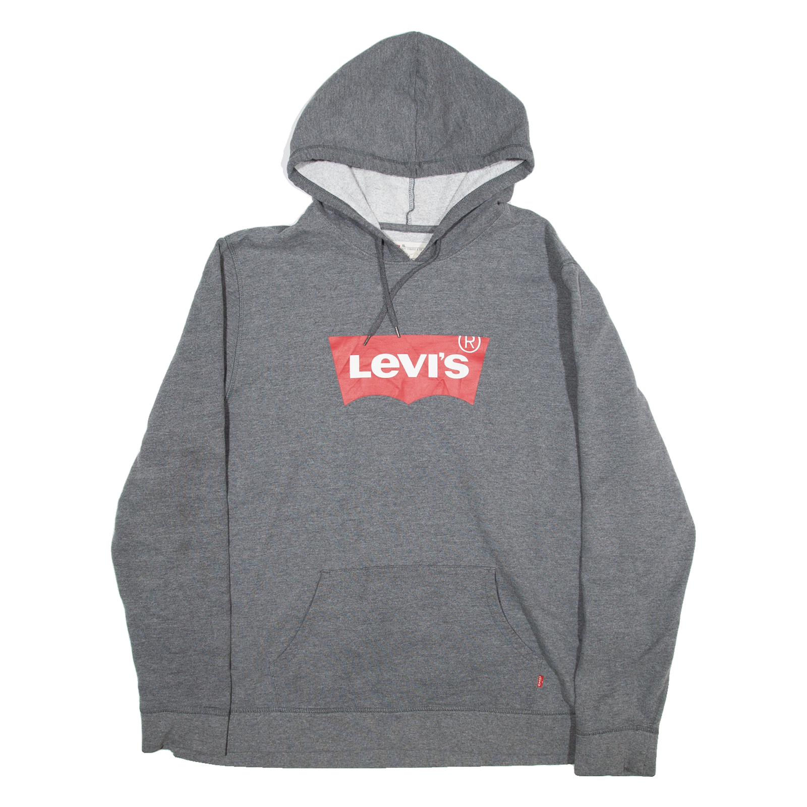 LEVI'S Womens Grey Hoodie 2XL Refurbished - N/A refurbished available on Cerqular