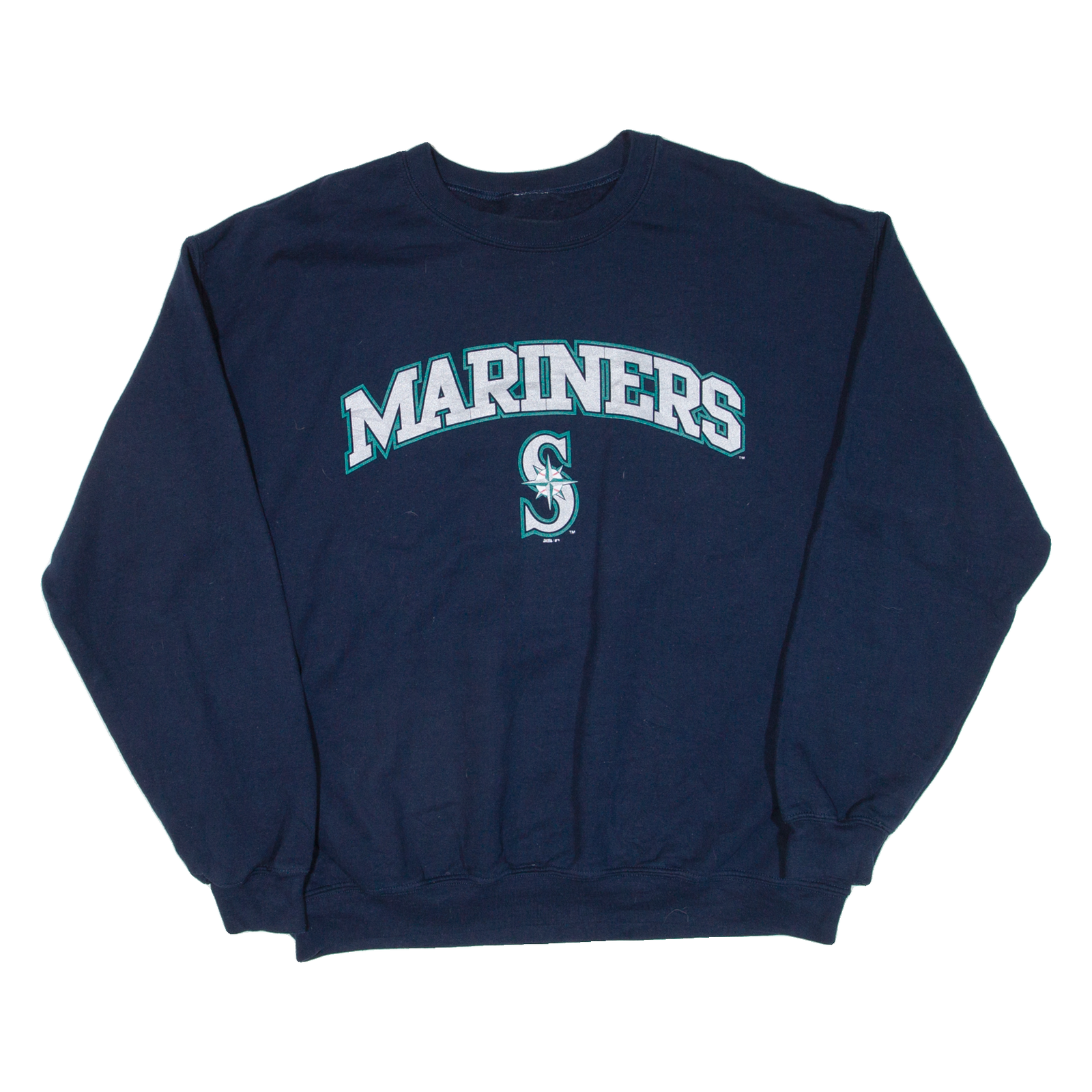 STITCHES Mariners Mens Sweatshirt Blue USA L Refurbished - N/A refurbished available on Cerqular