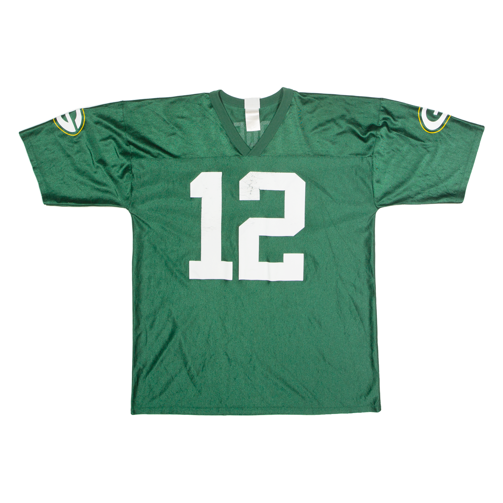NFL Green Bay Packers Home #12 Rodgers Mens Jersey Green USA V-Neck XL Refurbished - N/A refurbished available on Cerqular