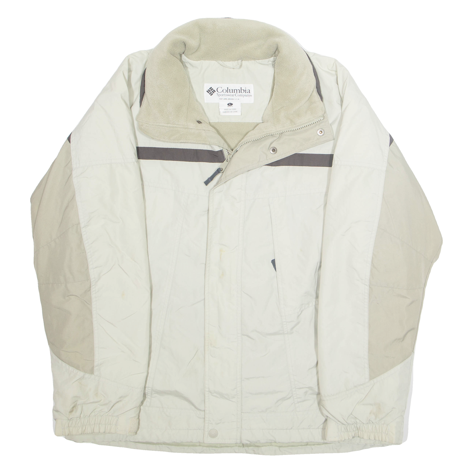 Buy COLUMBIA Mens Jacket Cream Nylon L Refurbished - $44.19 COLUMBIA Mens Jacket Cream Nylon L Refurbished - N/A refurbished available on Cerqular