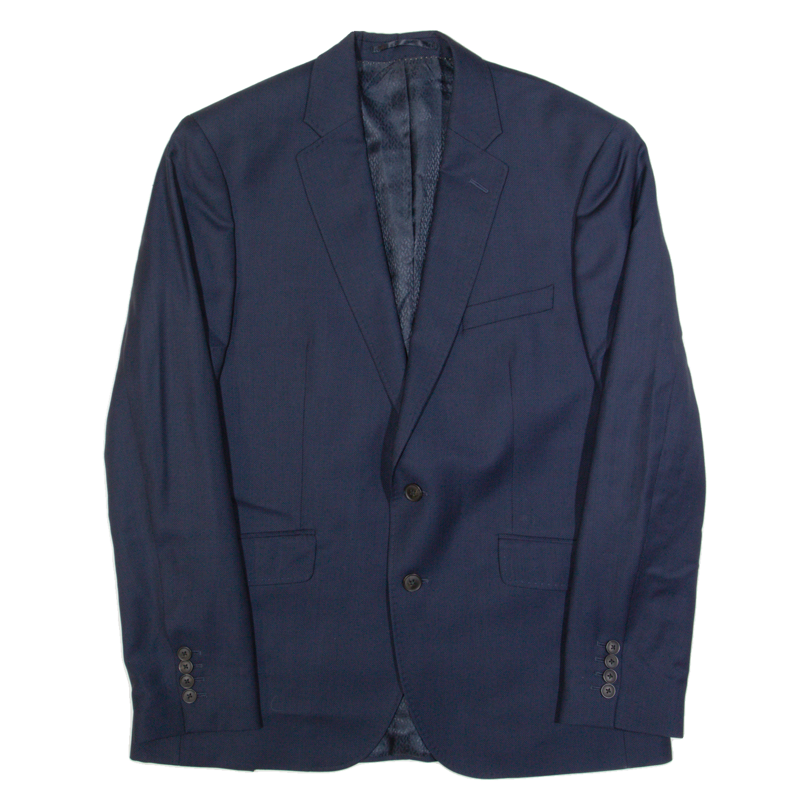 JAEGER Slim Fit Mens Blazer Jacket Blue Wool M Refurbished - N/A refurbished available on Cerqular
