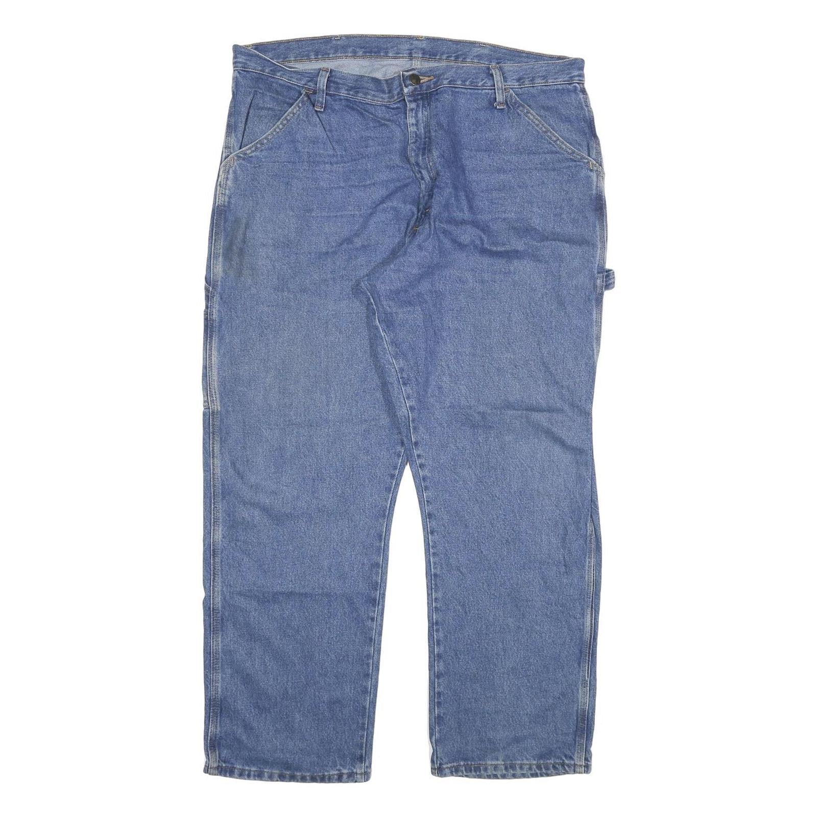CARHARTT Mens Jeans Blue Relaxed Straight Denim Medium W40 L30 Workwear Casual Refurbished - N/A refurbished available on Cerqular