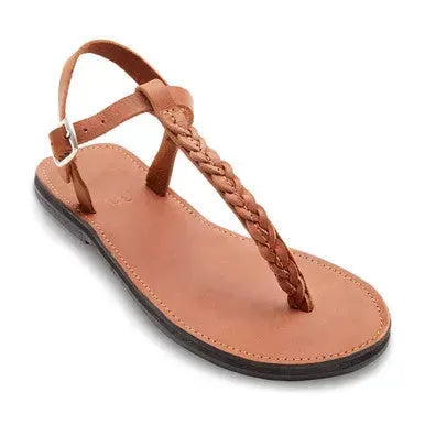 Buy The Bonita Roman Style Sandal | Color: Cocoa | Size: 8 Refurbished - $47.50 The Bonita Roman Style Sandal | Color: Cocoa | Size: 8 Refurbished - Brave Soles refurbished available on Cerqular