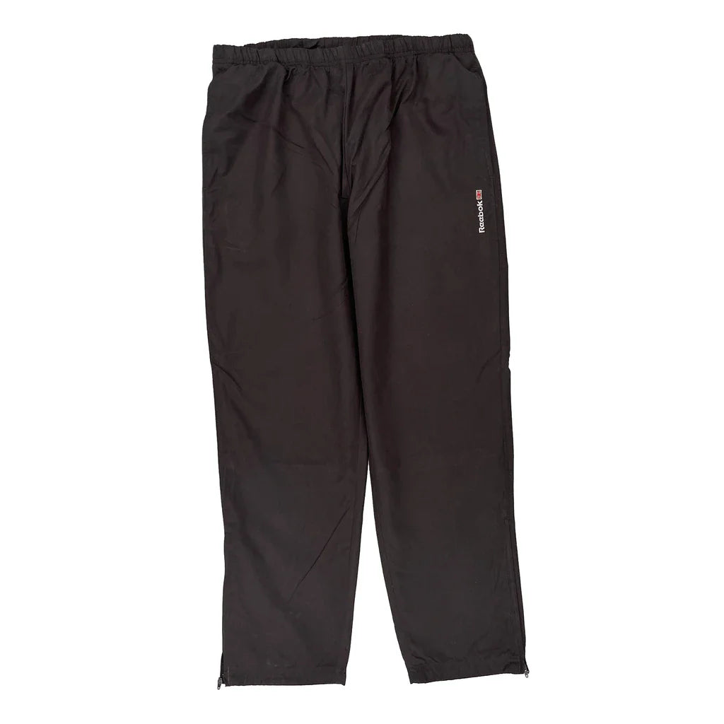Buy Reebok Tracksuit - Large Black Polyester Refurbished - $28.46 Reebok Tracksuit - Large Black Polyester Refurbished - Thrifted (note: this is a term often used to describe second- refurbished available on Cerqular