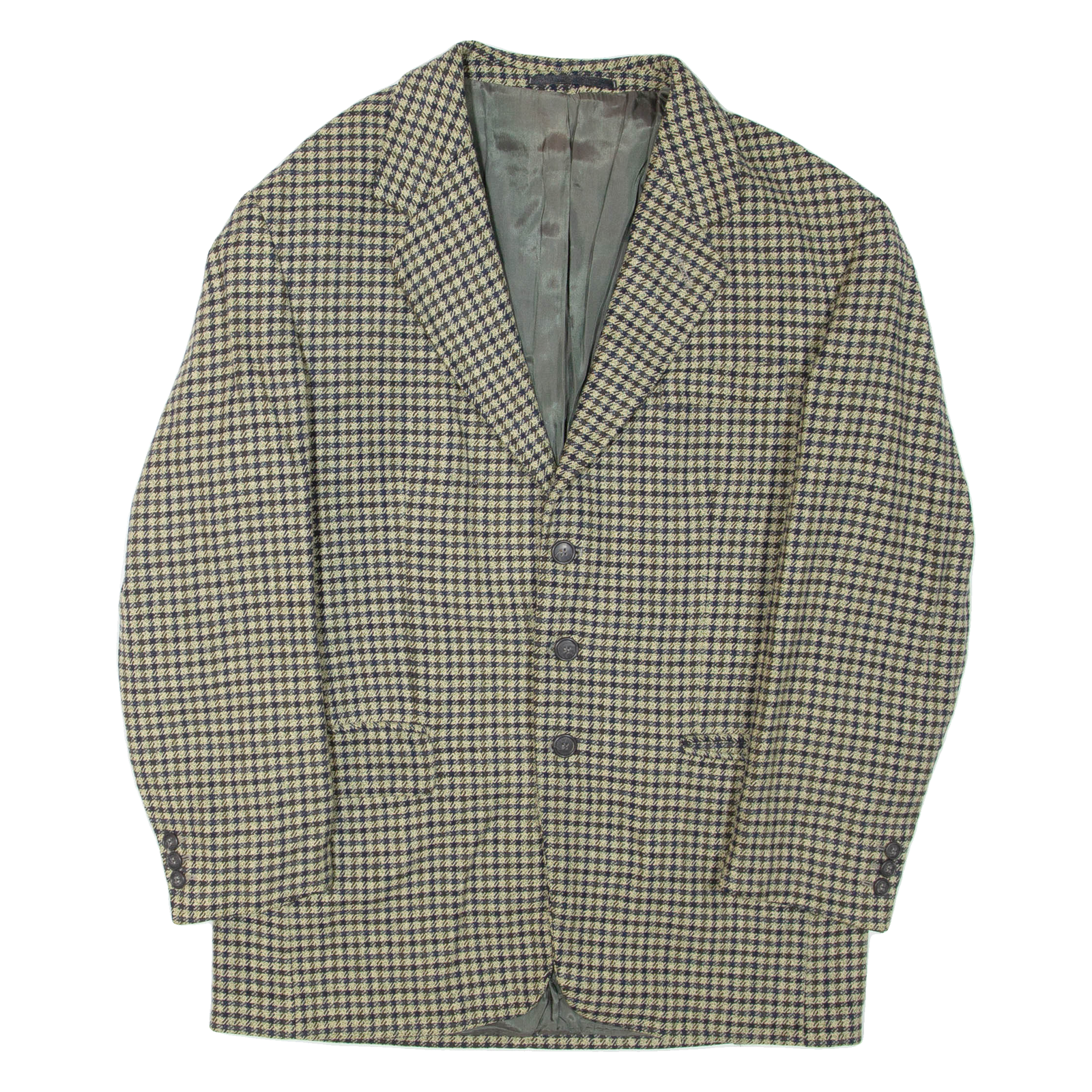 Buy Mens Blazer Jacket Green Houndstooth L Refurbished - $46.79 Mens Blazer Jacket Green Houndstooth L Refurbished - N/A refurbished available on Cerqular