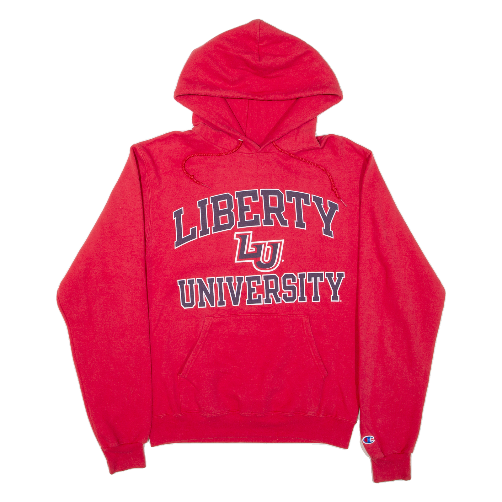 CHAMPION Liberty University Mens Red Hoodie USA S Refurbished - N/A refurbished available on Cerqular