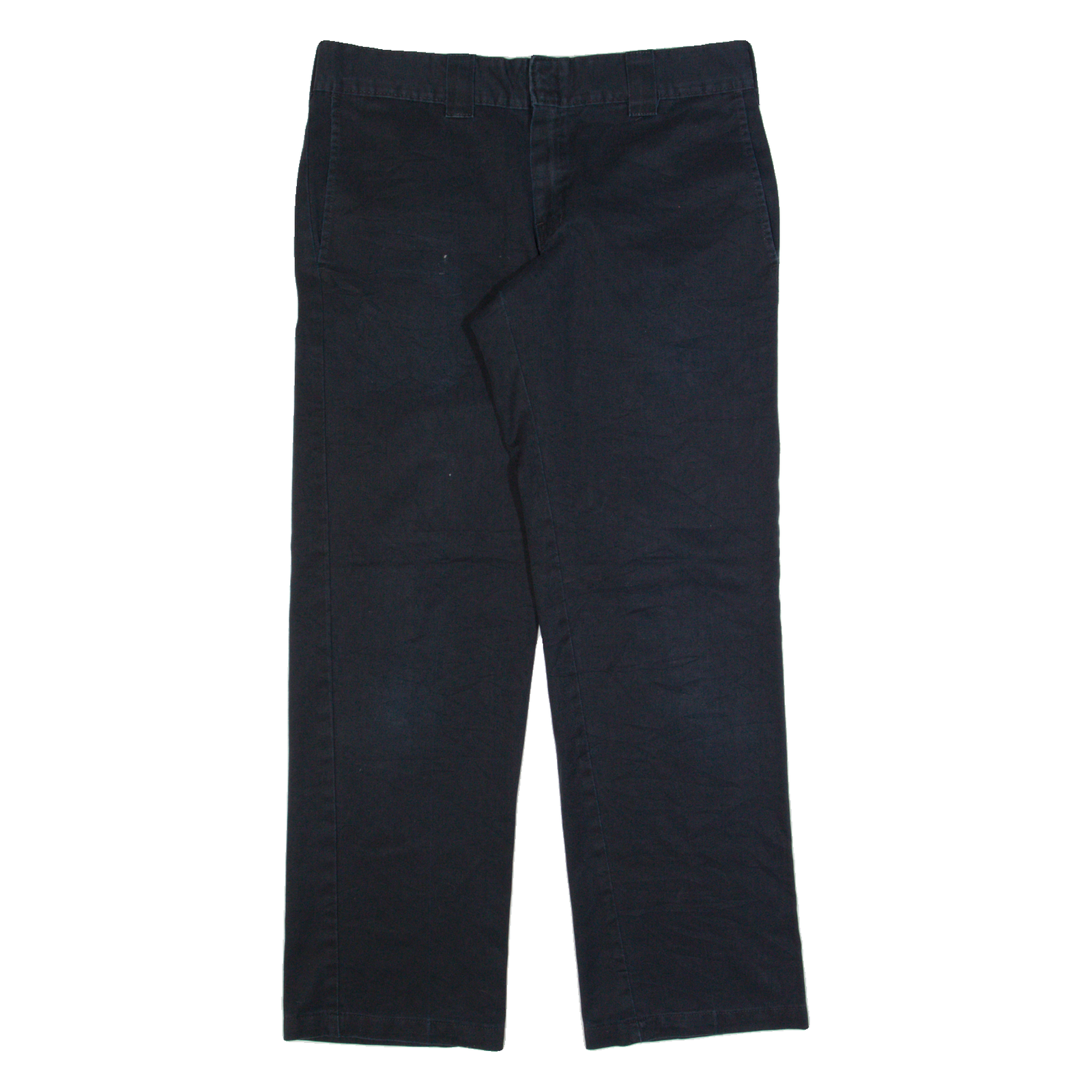 DICKIES Workwear Mens Trousers Blue Regular Straight W34 L30 Refurbished - N/A refurbished available on Cerqular
