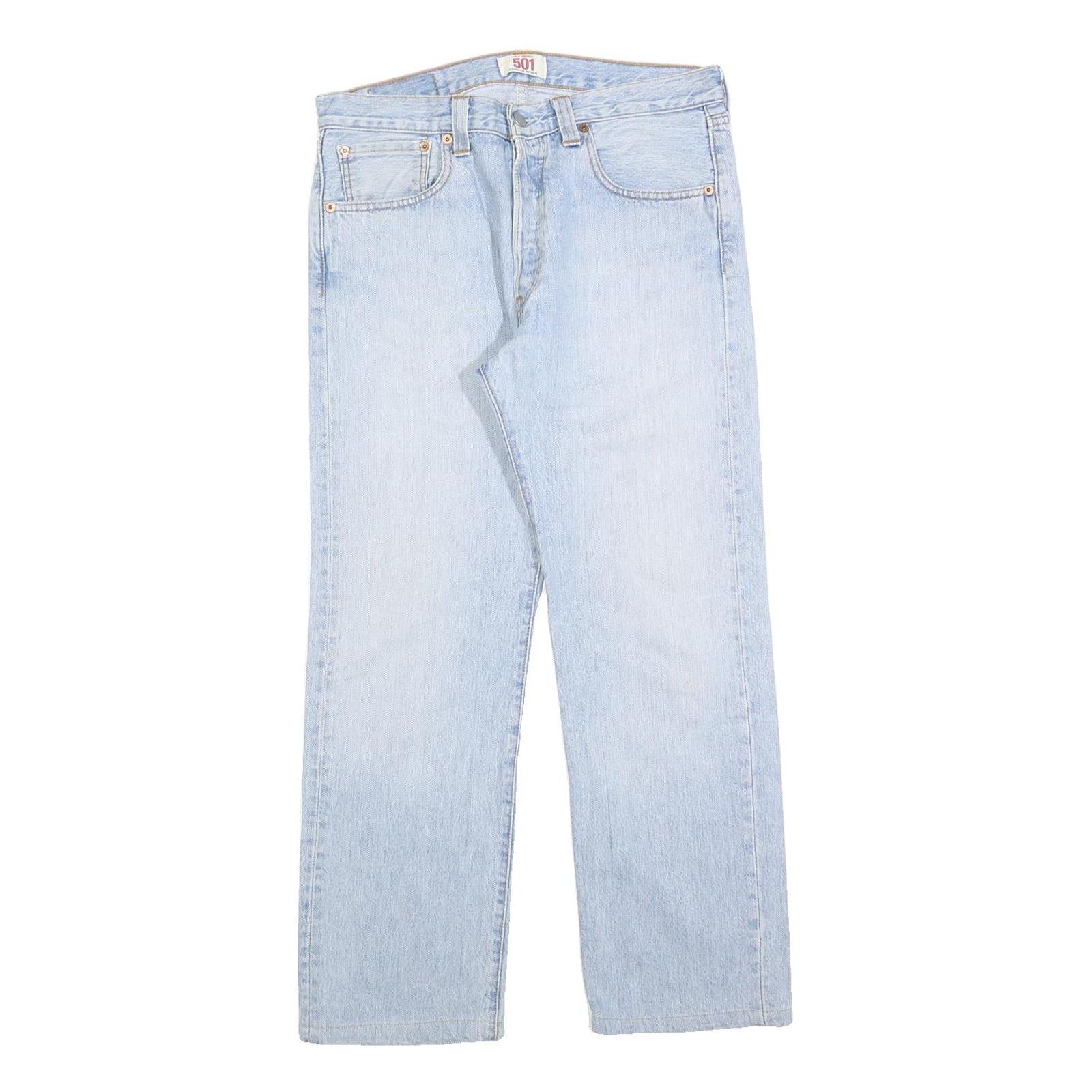Buy LEVI'S 501 Mens Jeans Blue Regular Straight Denim Light W32 L27 Classic Button Refurbished - $45.49 LEVI'S 501 Mens Jeans Blue Regular Straight Denim Light W32 L27 Classic Button Refurbished - N/A refurbished available on Cerqular