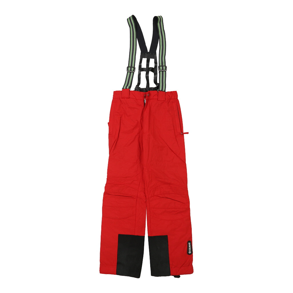 Colmar Ski Trousers - 29W UK 10 Red Nylon Refurbished - Thrifted (note: this is a term often used to describe second- refurbished available on Cerqular